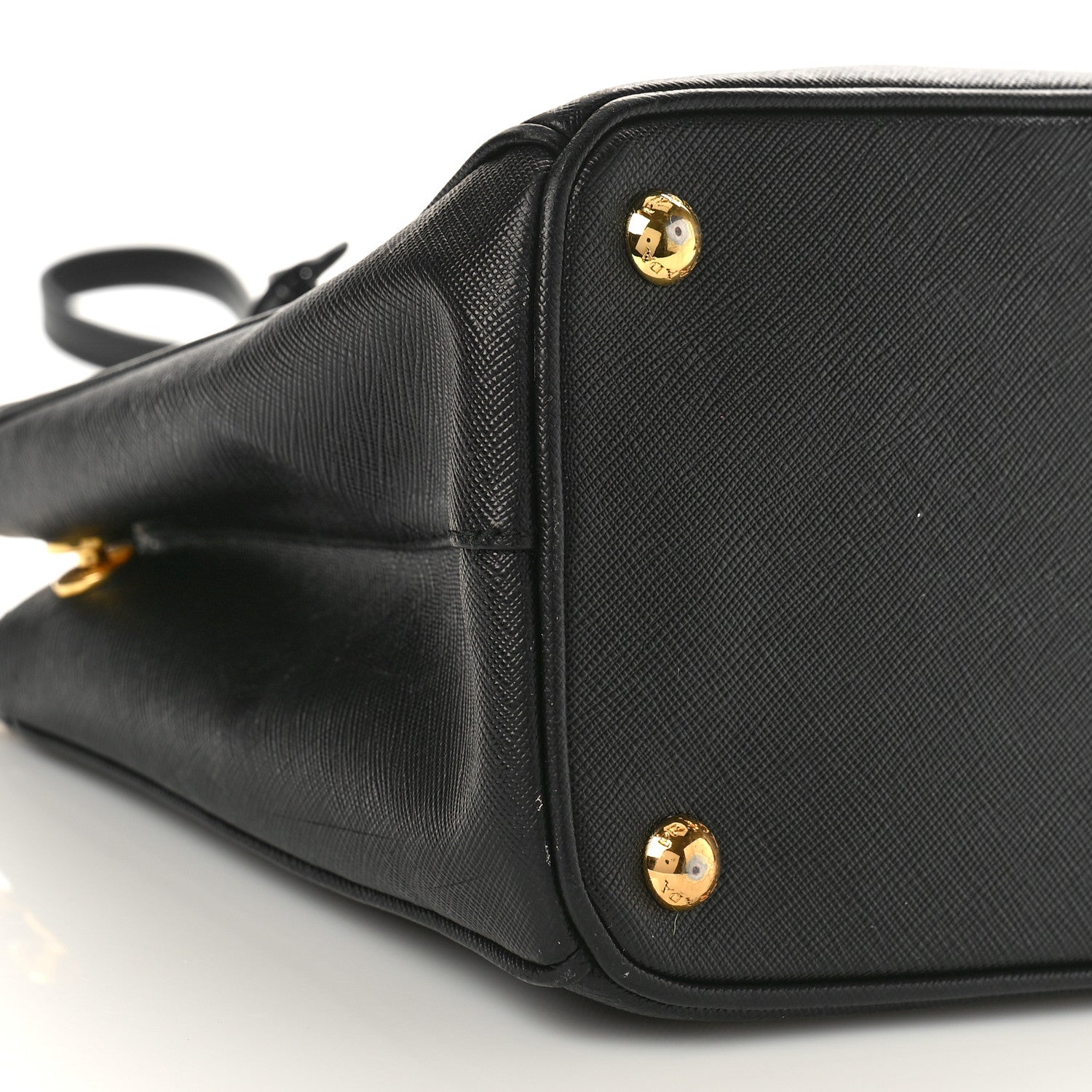 Prada Saffiano Medium Galleria Double Zip Tote Black 7 of 13