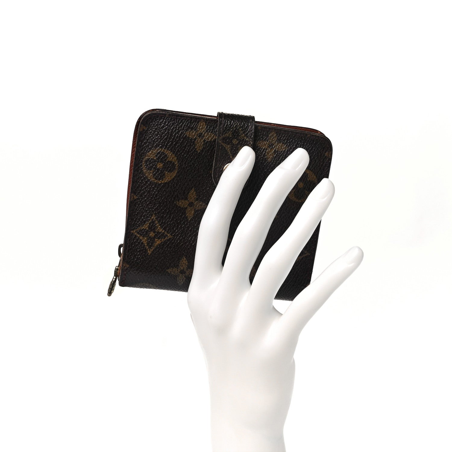 Louis Vuitton Monogram Compact Zippe Zipped Wallet 2 of 10