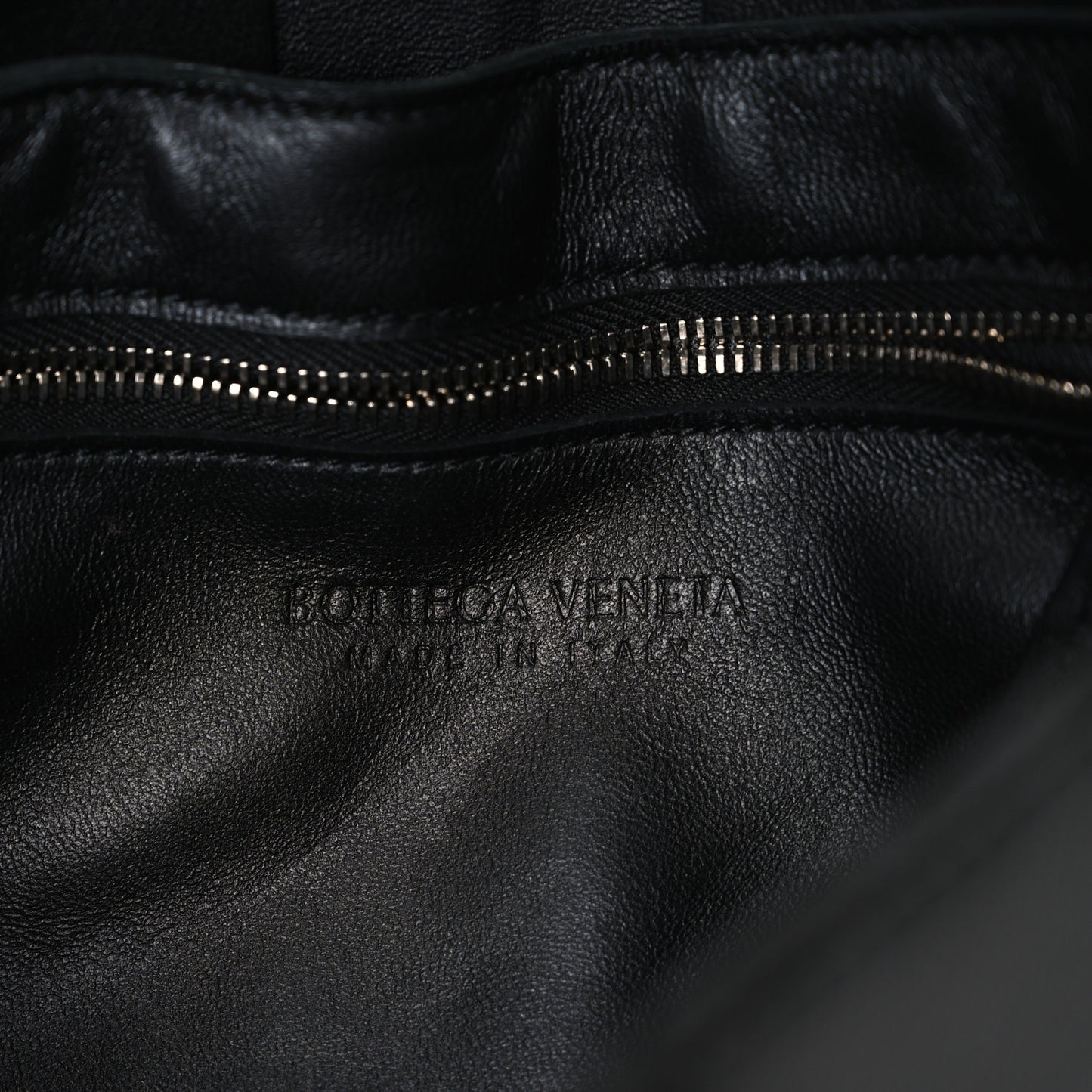 Lambskin Maxi Intrecciato Cassette Crossbody Bag Black