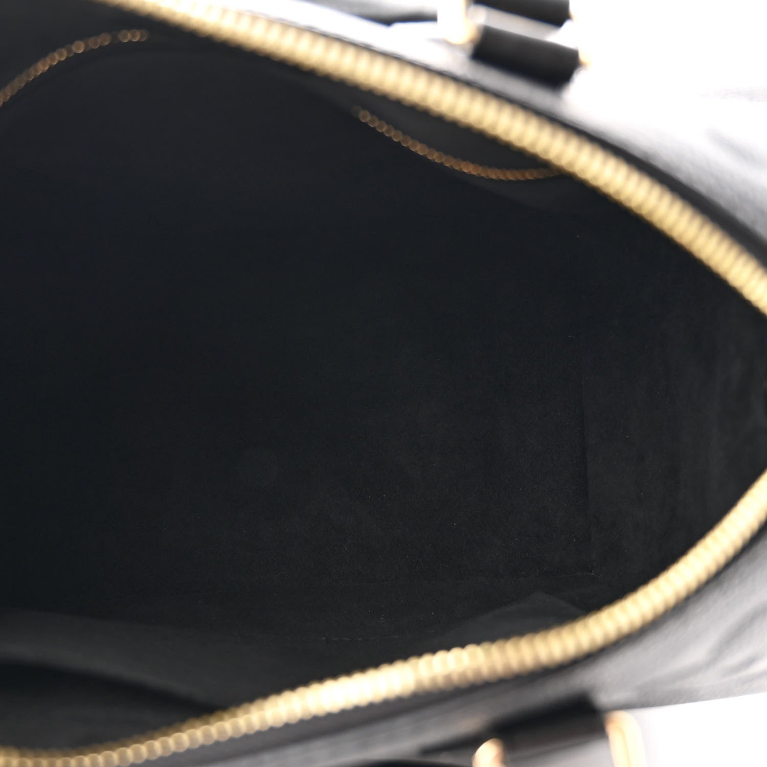 Louis Vuitton Empreinte Monogram Giant Speedy Bandouliere 25 Black 5 of 9