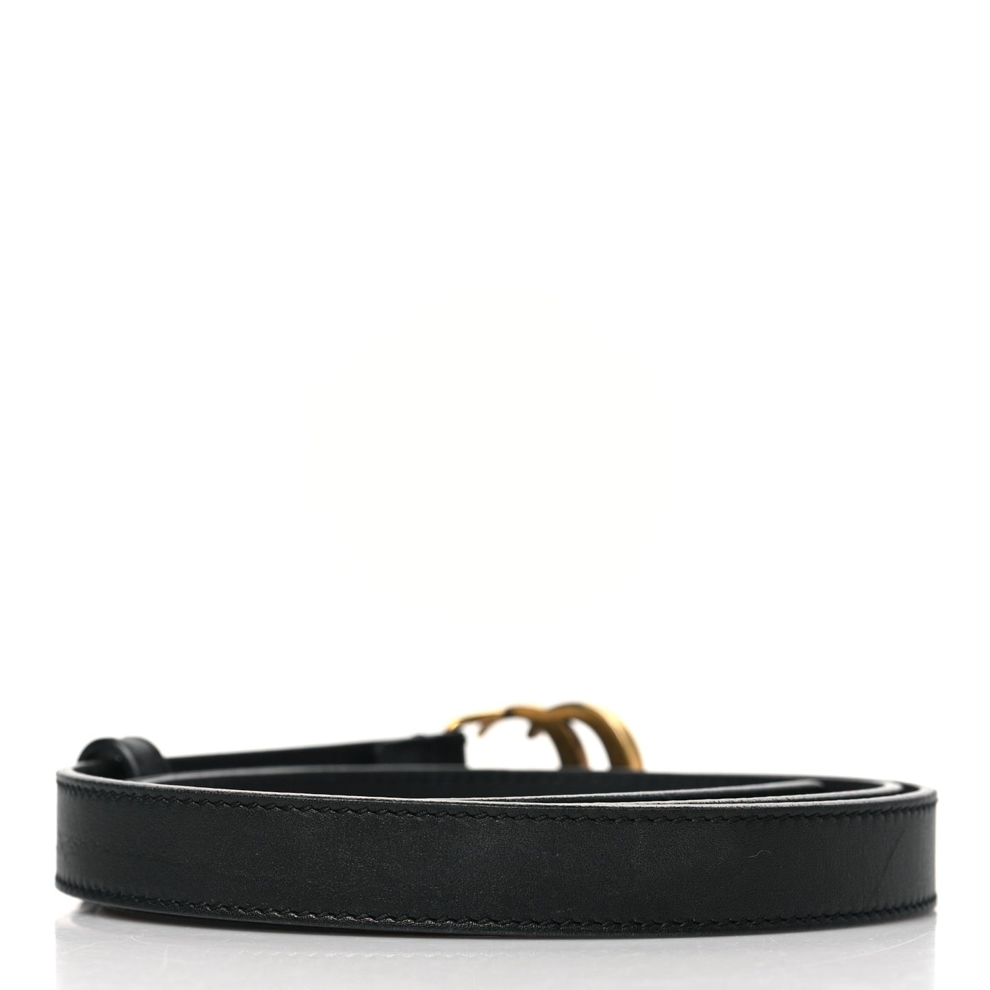 Calfskin Double G 20mm Belt 95 38 Black