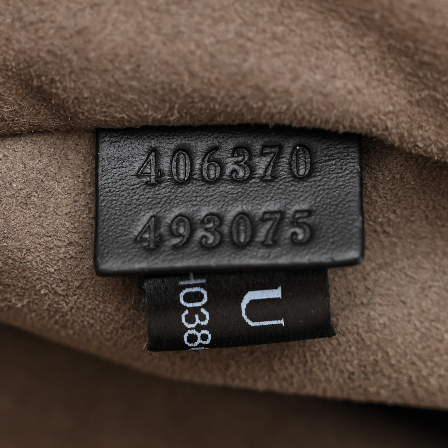 GG Supreme Monogram Medium Backpack Black