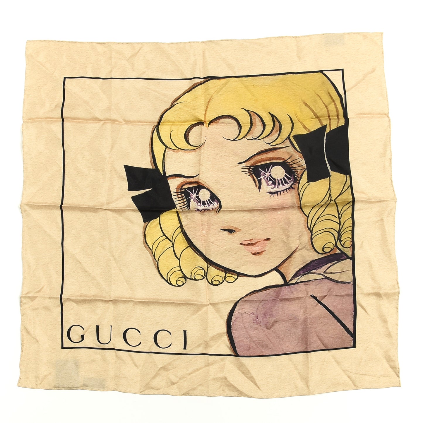 Silk Proserpina Square Scarf Multicolor