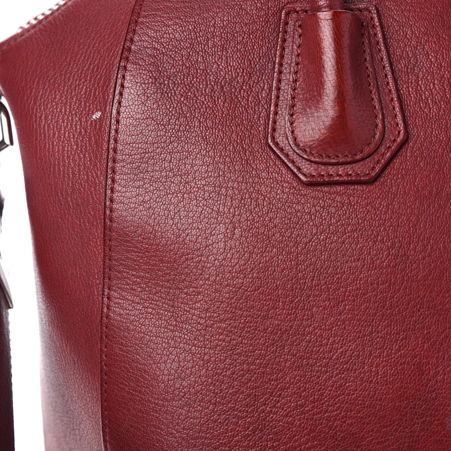 Sugar Goatskin Medium Antigona Red