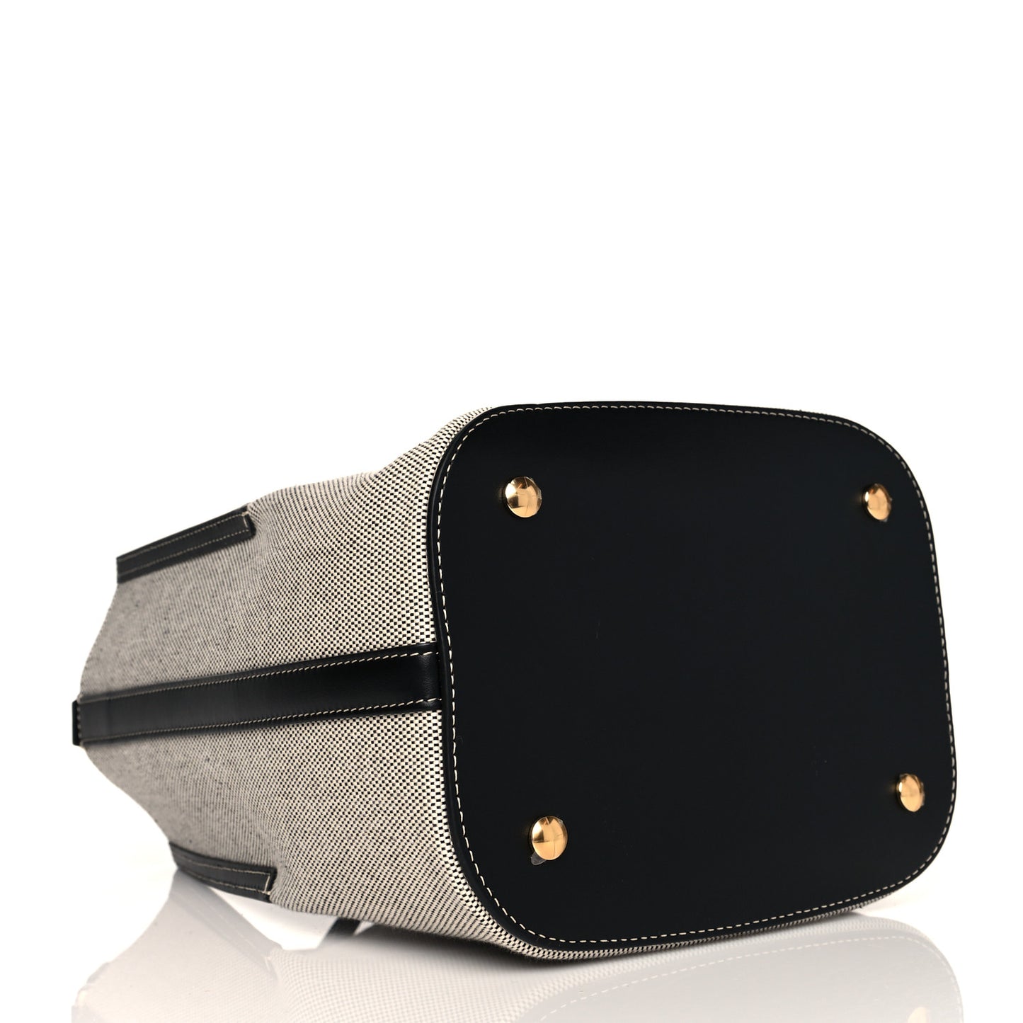 Canvas Cotton Small Peggy Bucket Bag Black Fiery Red