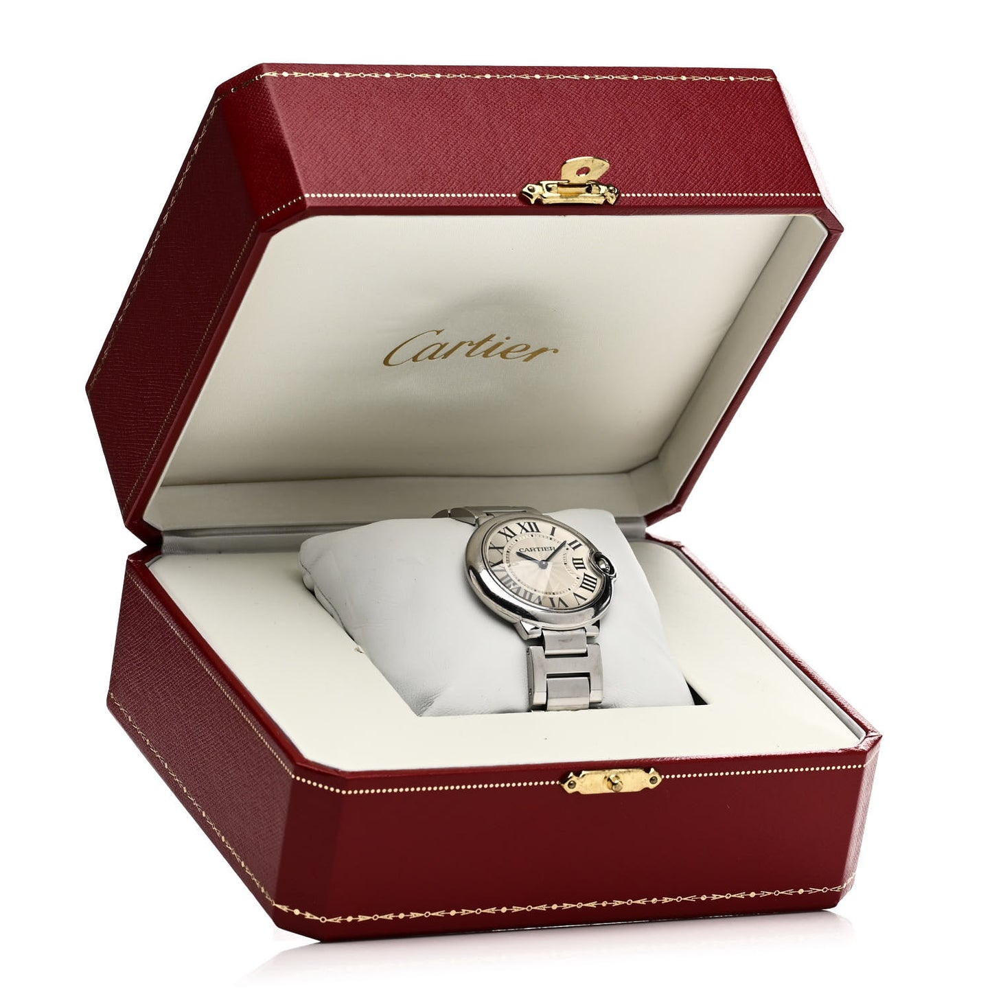 Stainless Steel 36mm Ballon Bleu De Cartier Quartz Watch