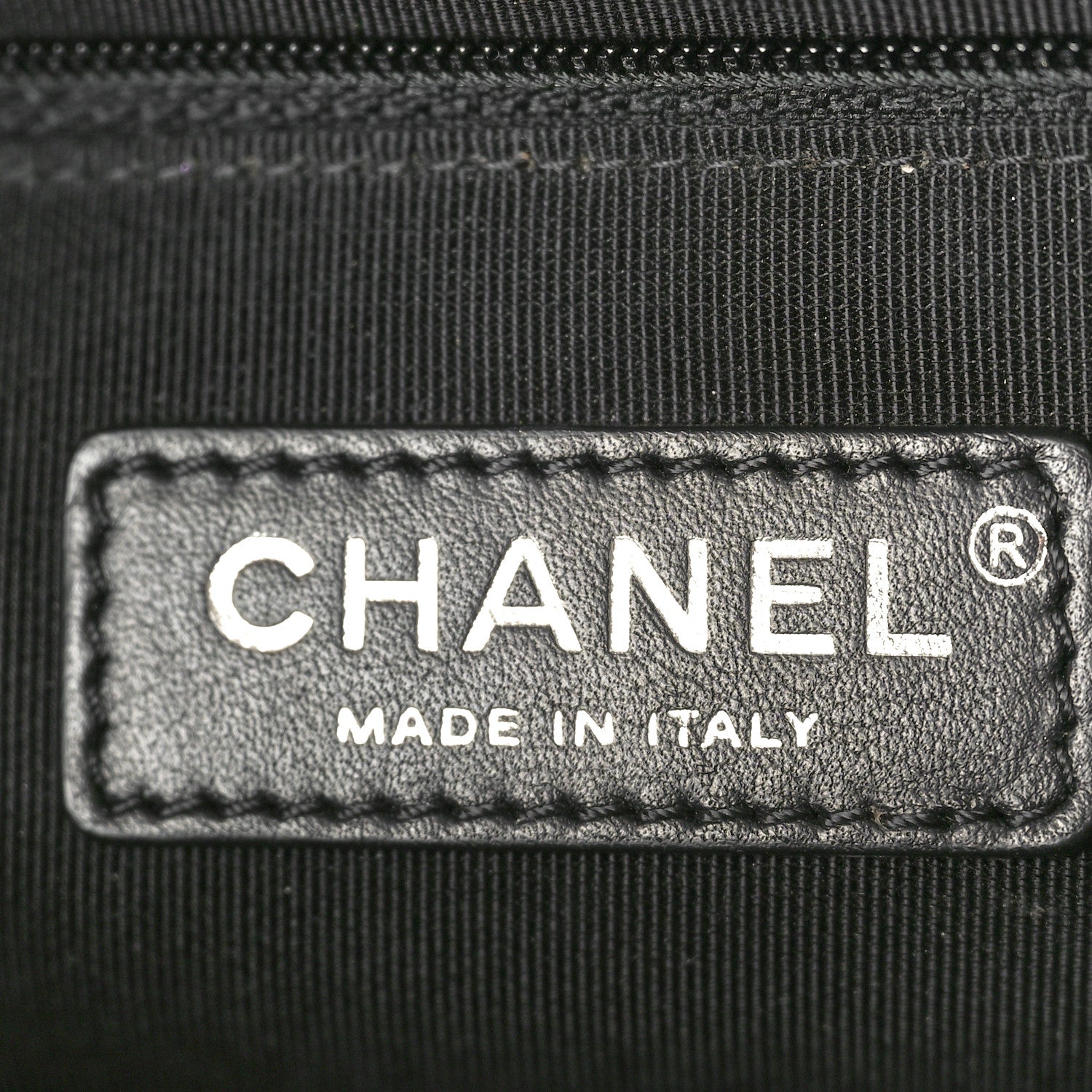Chanel Calfskin Chevron Quilted New Medium Boy Flap Black 6 of 11