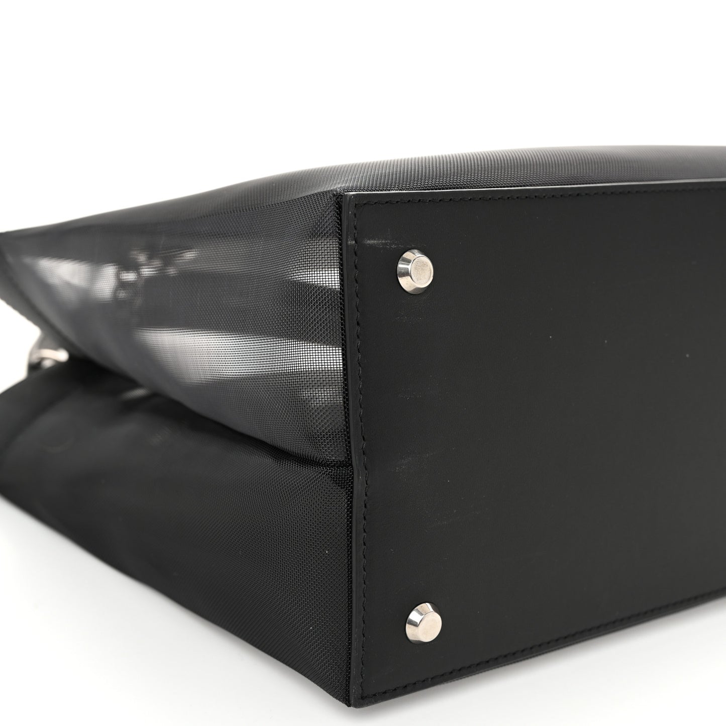 Mesh Medium Duty Free Tote Black