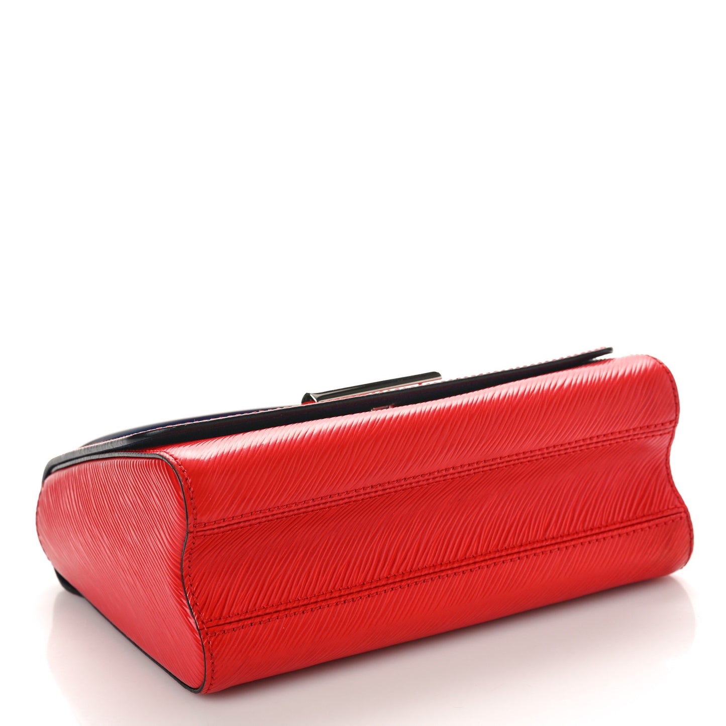 Epi Twist Braided Strap Shoulder Bag PM Coquelicot