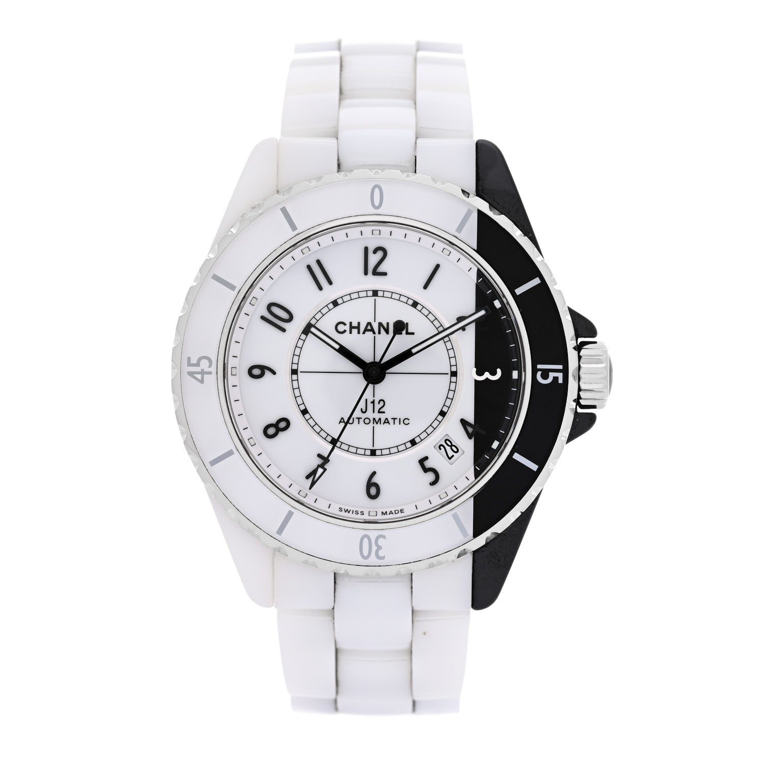 Chanel Stainless Steel Ceramic 38mm J12 Paradoxe Automatic Watch