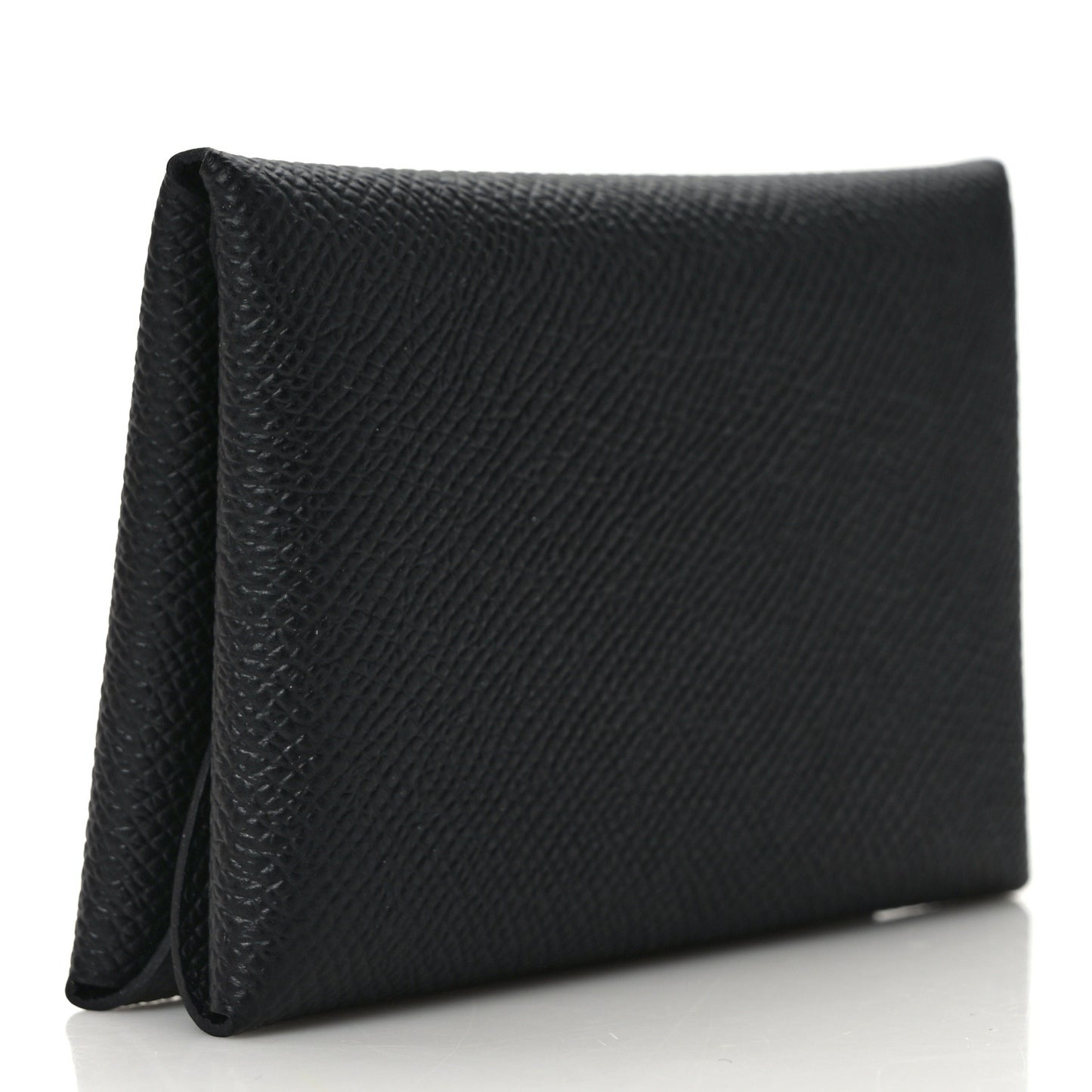 Epsom Calvi Duo Card Case Black