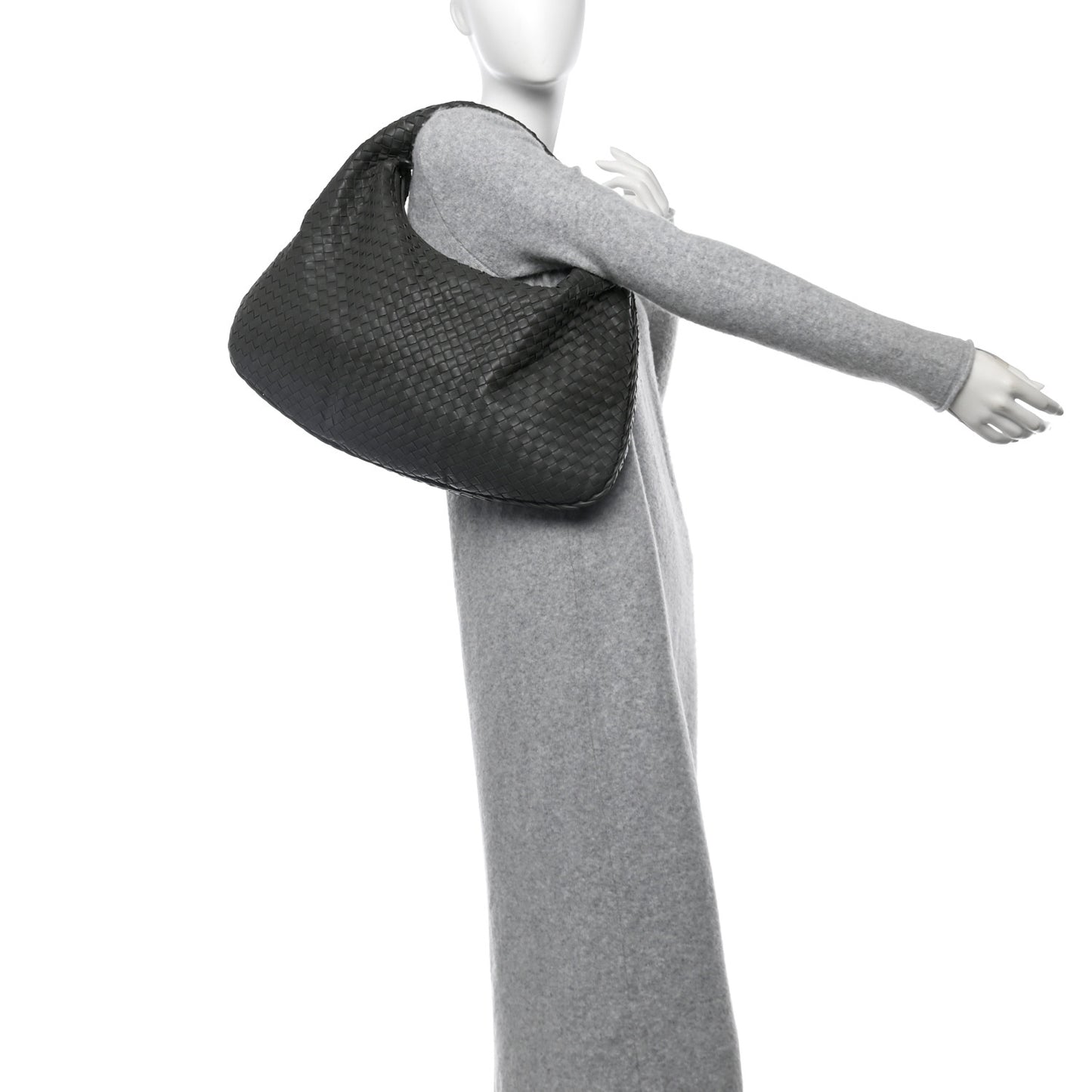Nappa Intrecciato Large Veneta Hobo Matita
