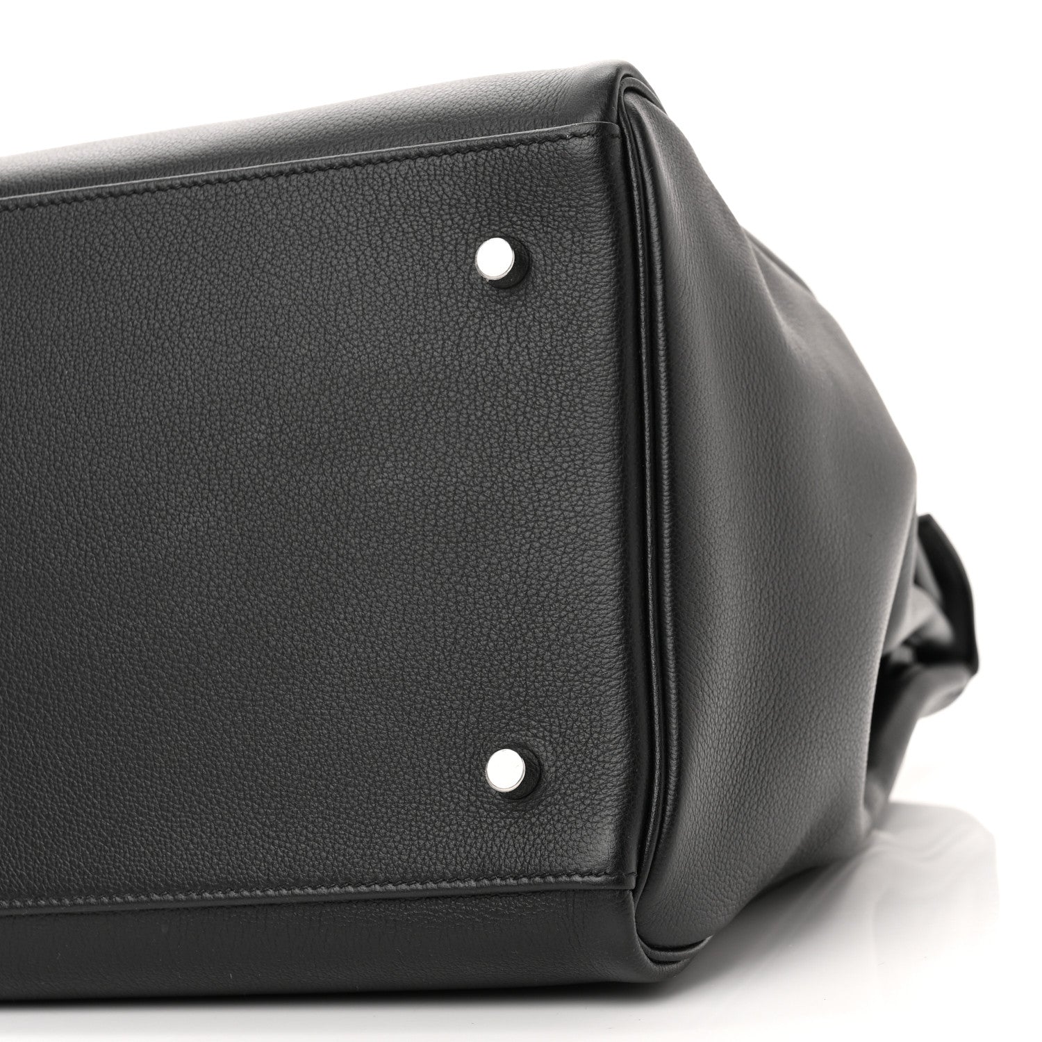 Hermes Taurillon Novillo Voyage Kelly 50 Black 9 of 9