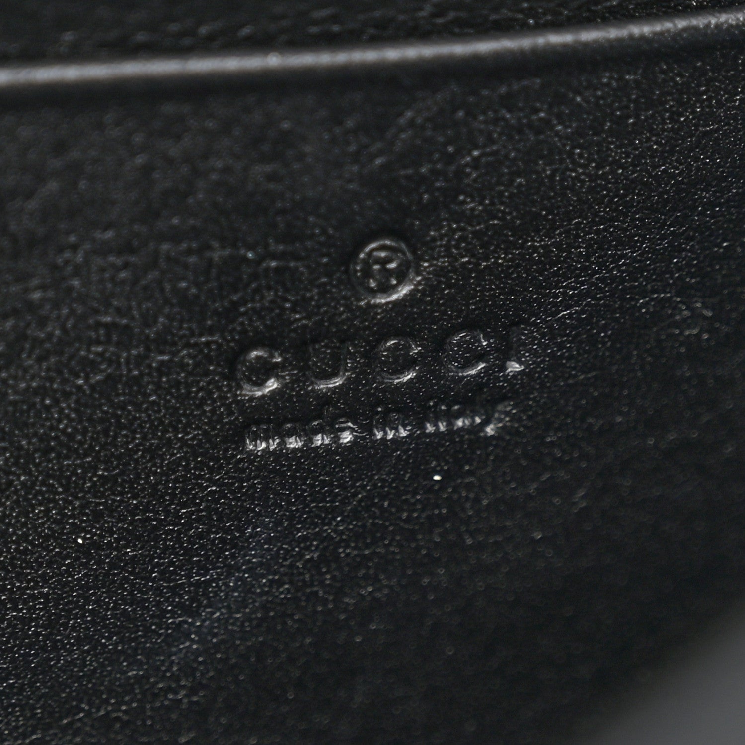Gucci Calfskin Matelasse GG Marmont Chain Wallet Black 7 of 15