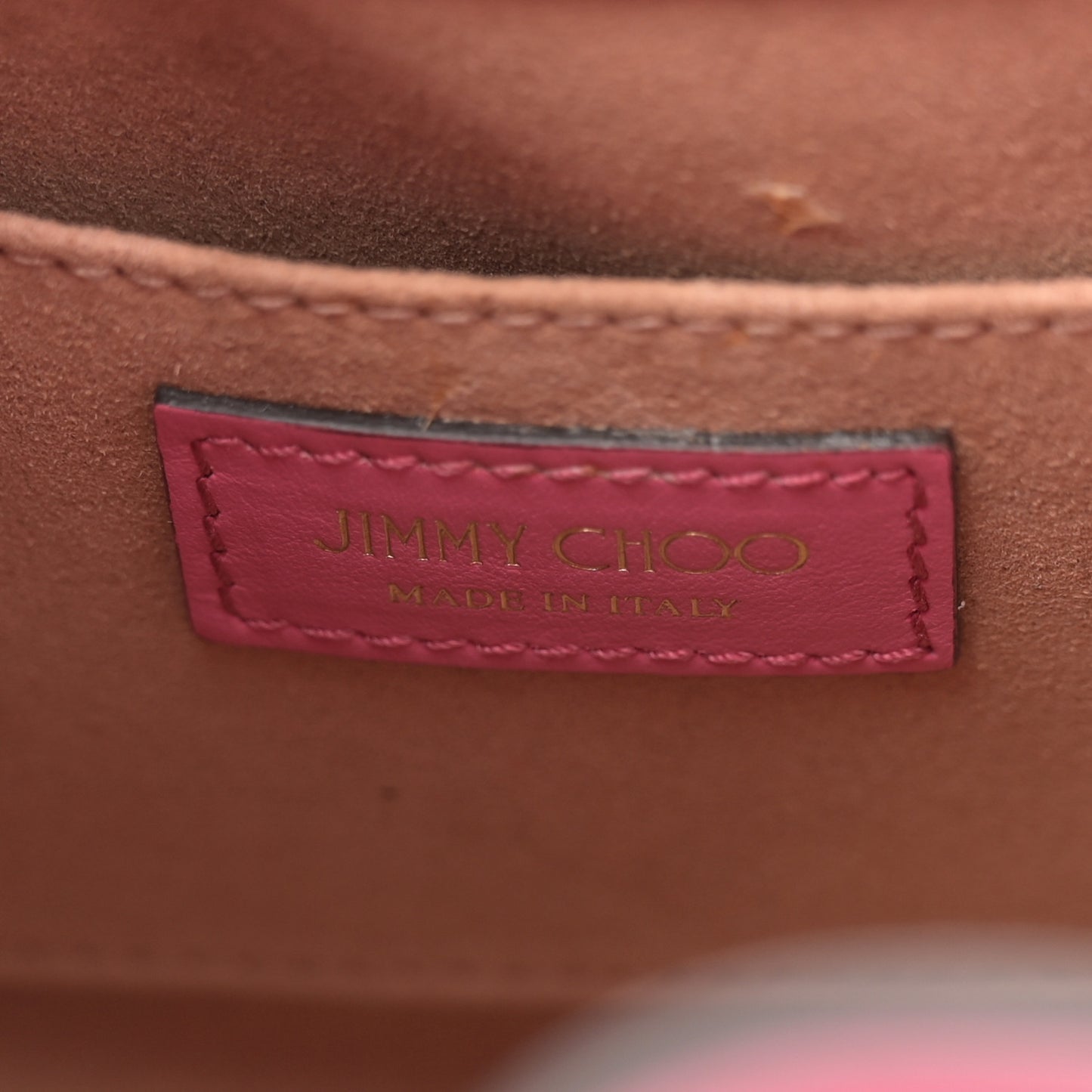 Calfskin Star Studded Bon Bon Bucket Bag Candy Pink