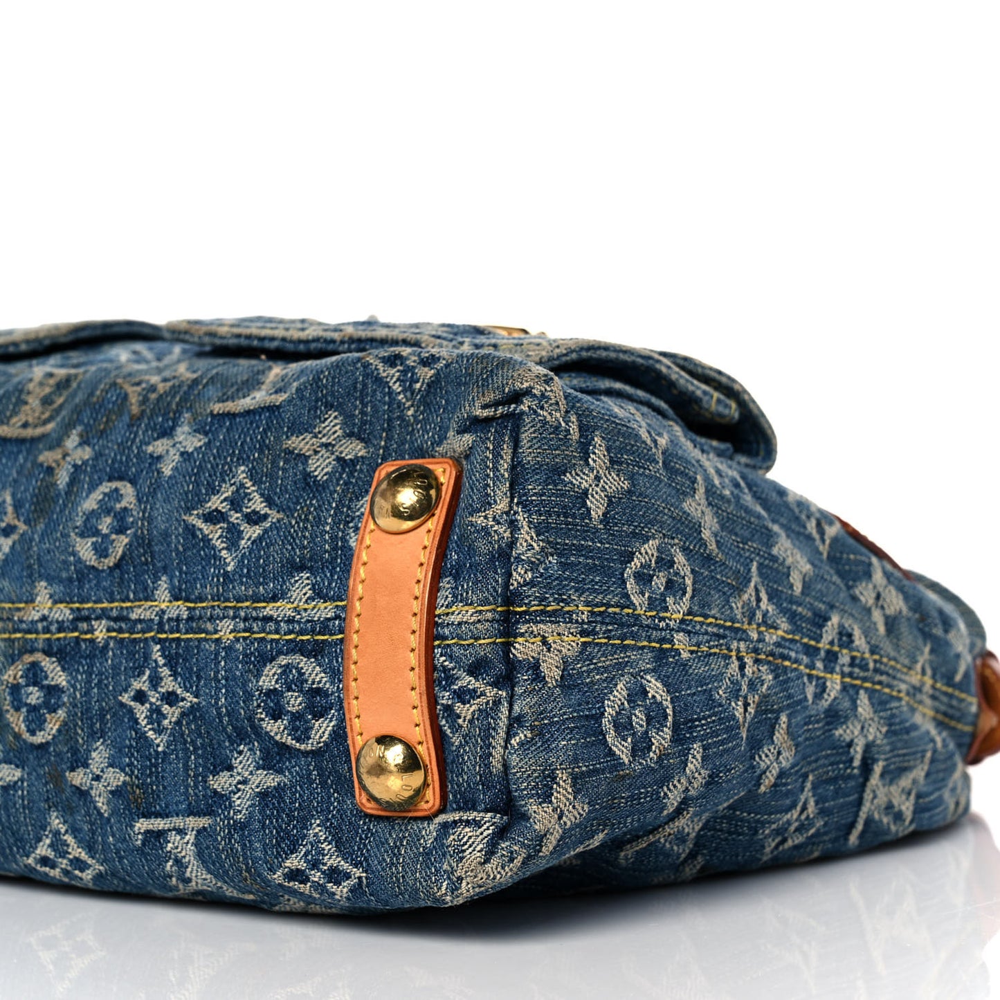 Monogram Denim Baggy PM Blue