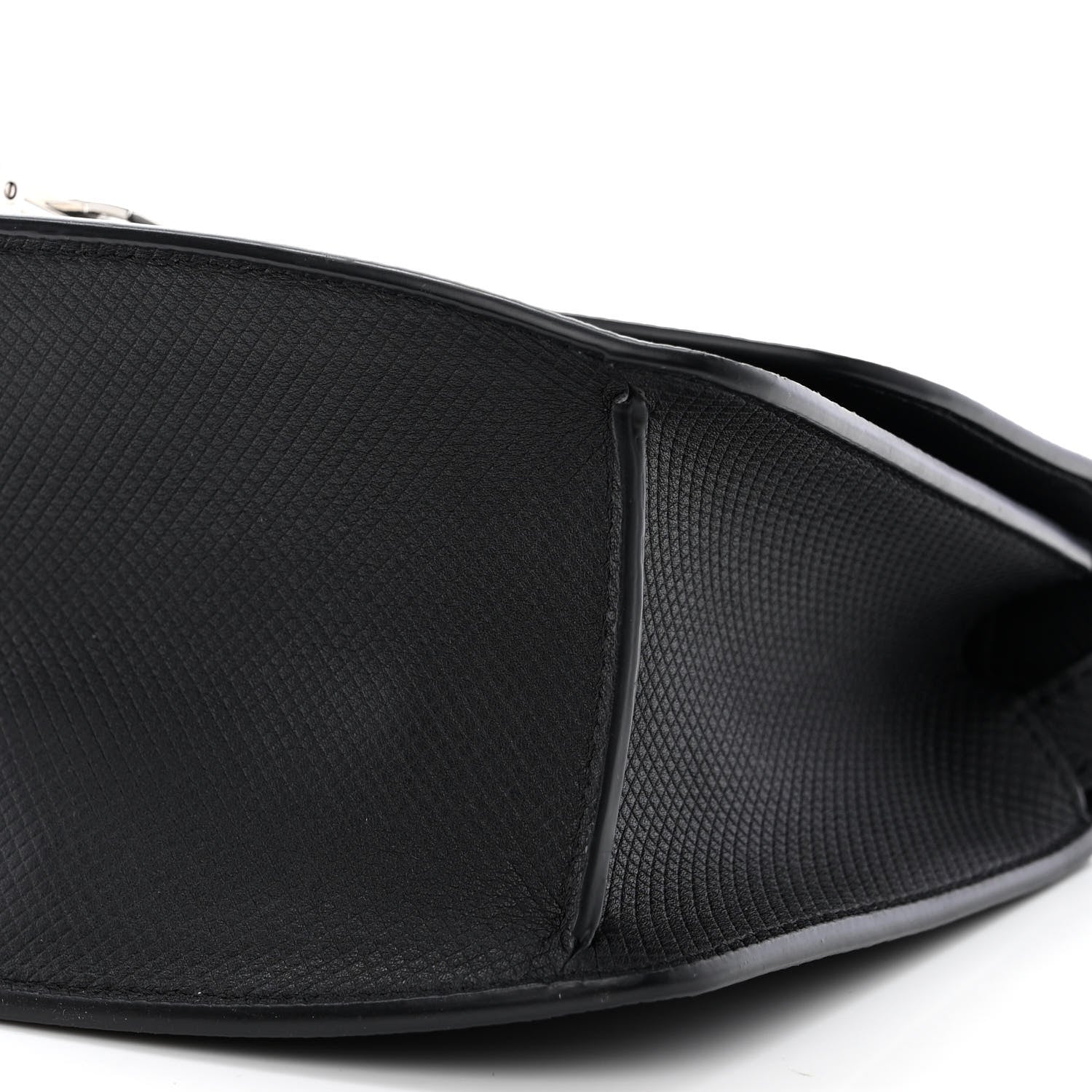 The Row Stamped Saddle Calfskin The Sofia 8.75 Crossbody Black 10 of 11