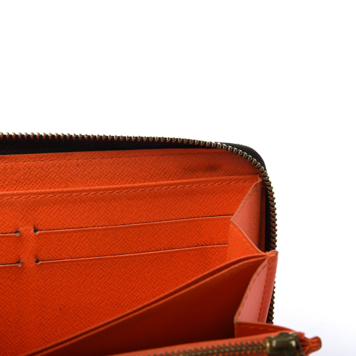 Monogram Graffiti Zippy Wallet Orange