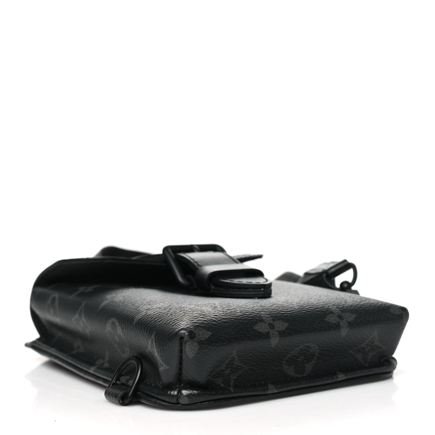 Louis Vuitton Monogram Eclipse Saumur Slingbag Black 4 of 9