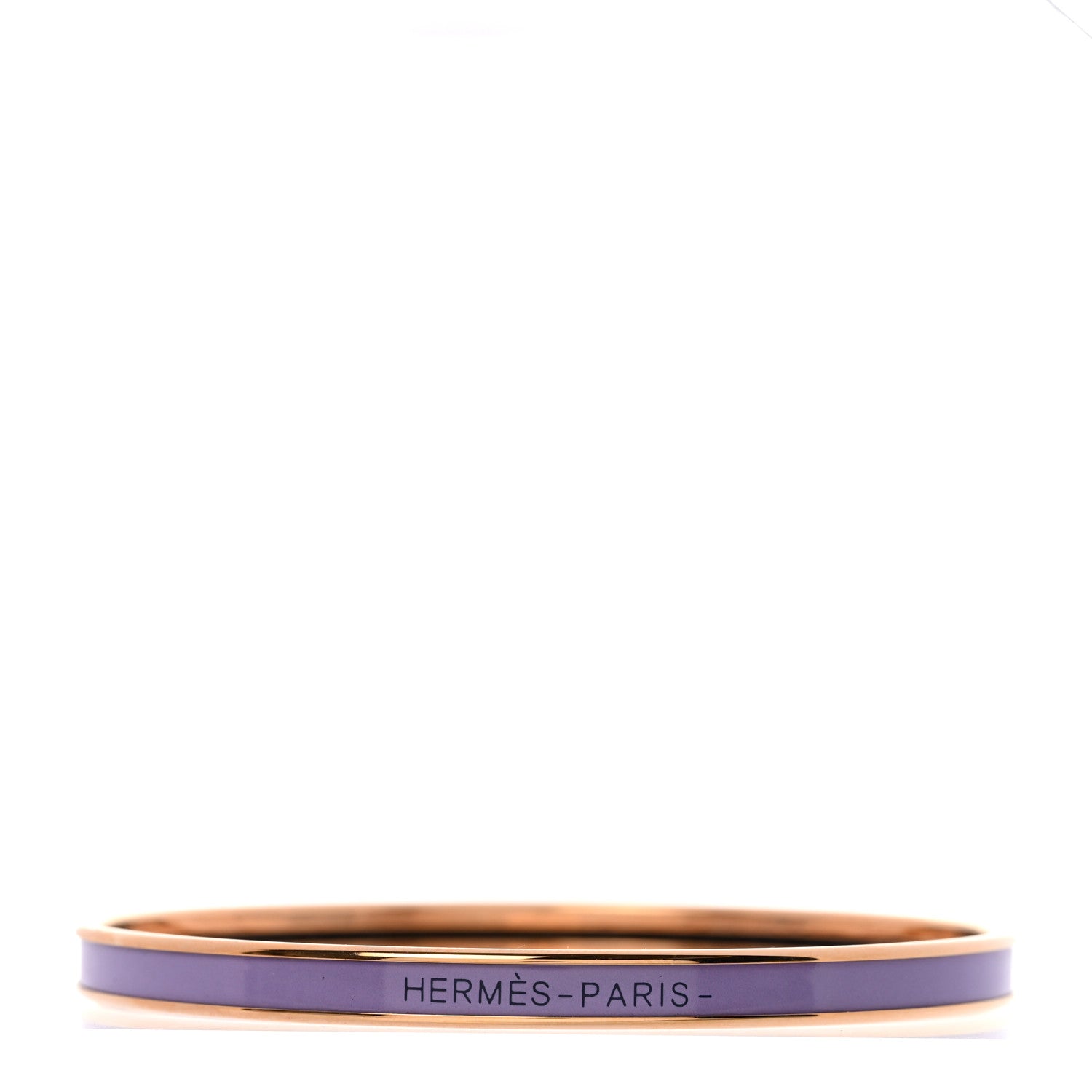Hermes Enamel Uni Bangle 65 Lilas 1822217 – FASHIONPHILE