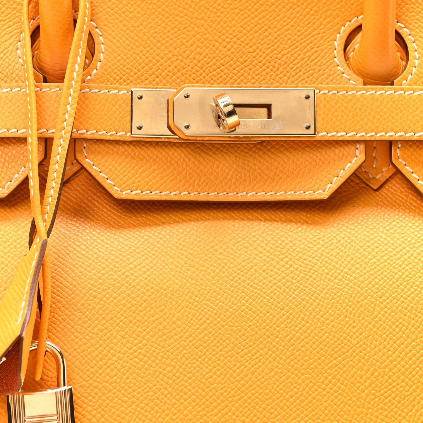 Epsom Candy Birkin 35 Jaune D'Or Feu