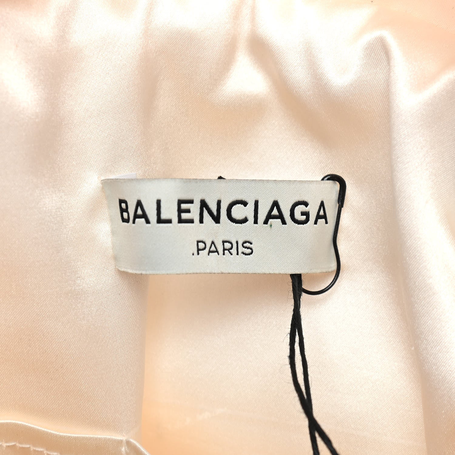 Balenciaga Satin Backpack Beige 8 of 9