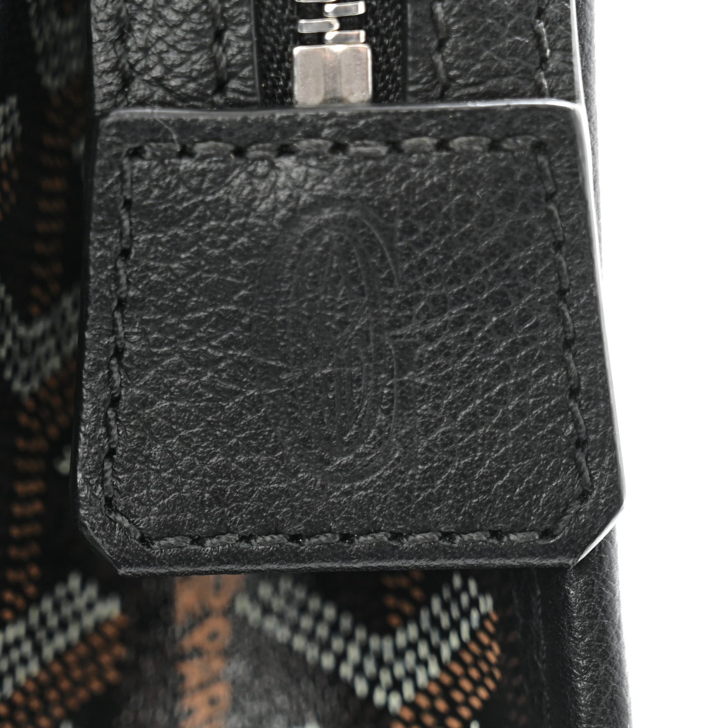 Goyardine Jouvence MM Toiletry Pouch Black