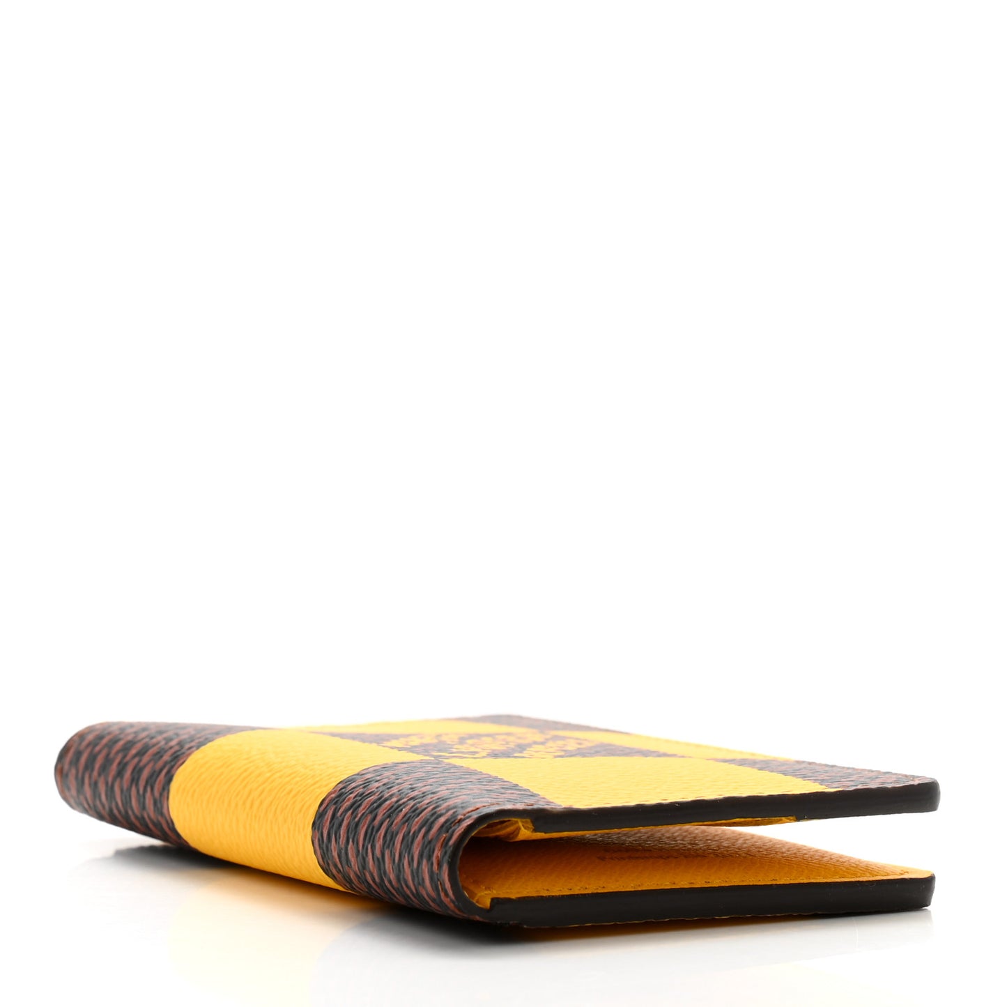 Damier Pop Pocket Organizer NM Yellow