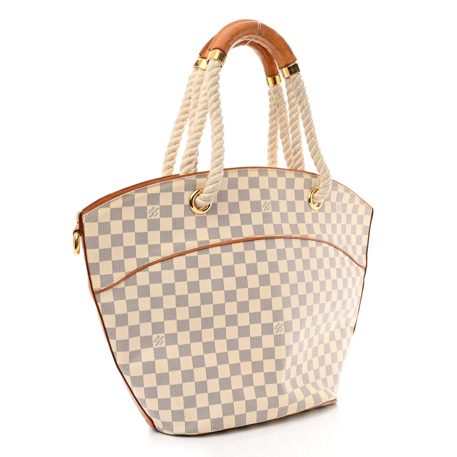 Louis Vuitton Damier Azur Pampelonne GM 3 of 15