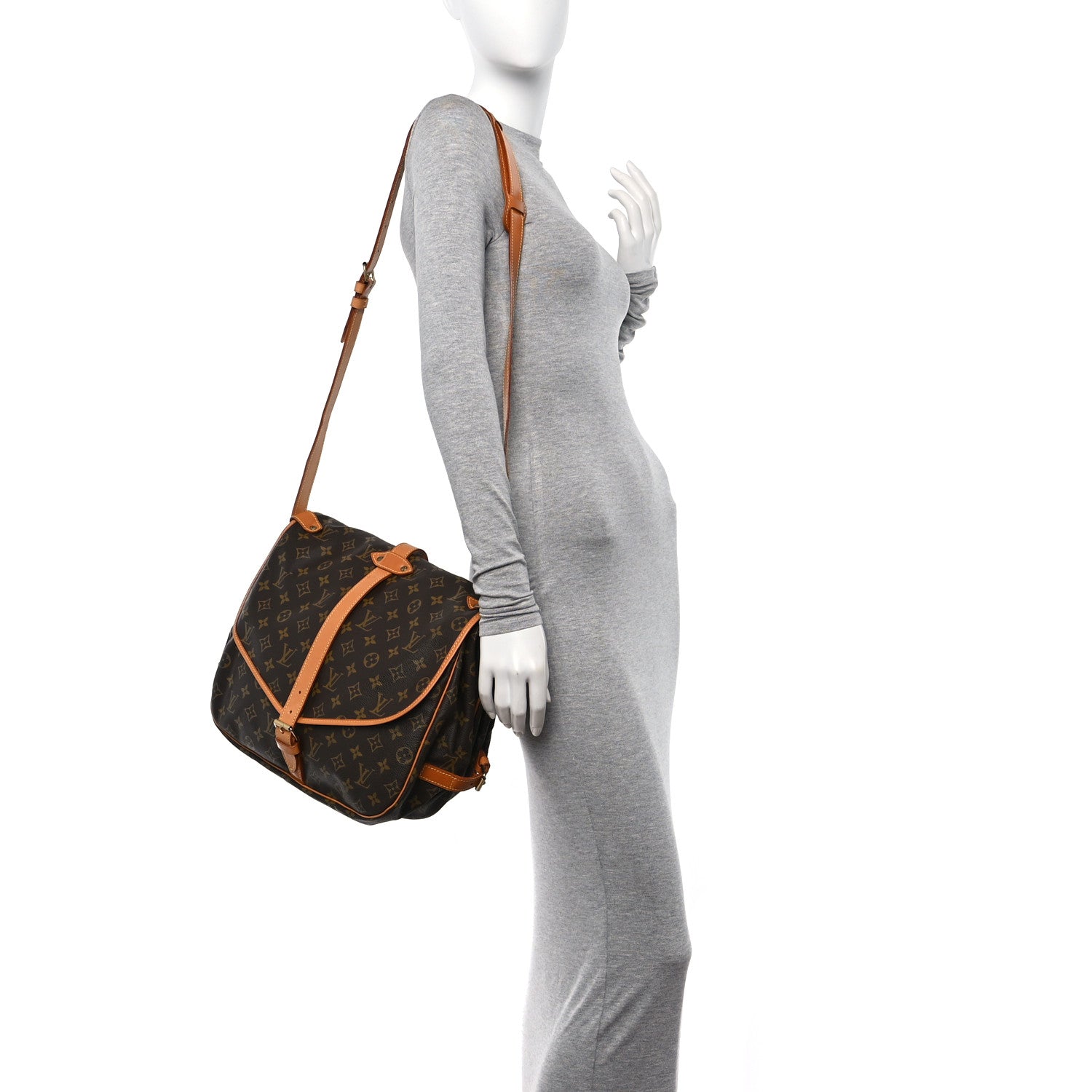 Louis Vuitton Monogram Saumur 35 2 of 19