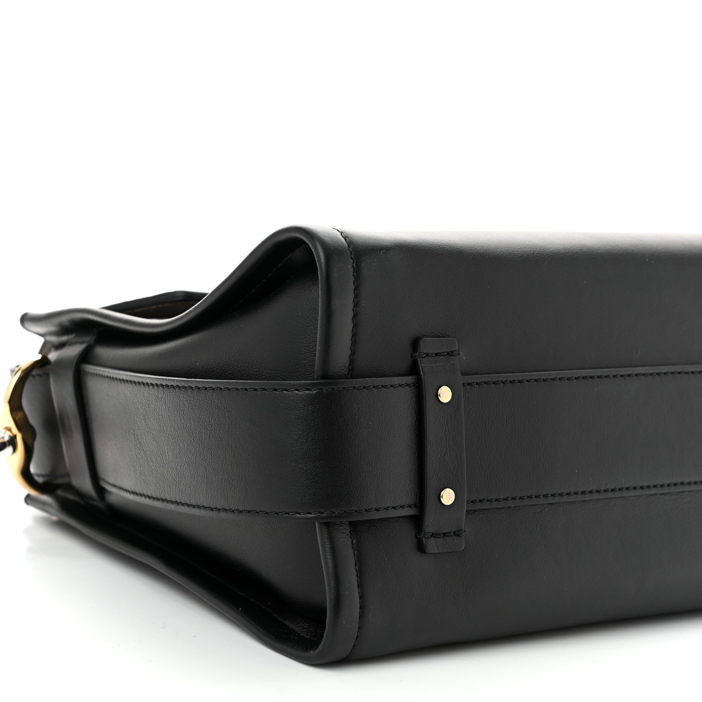 Calfskin Small Tess Day Bag Black