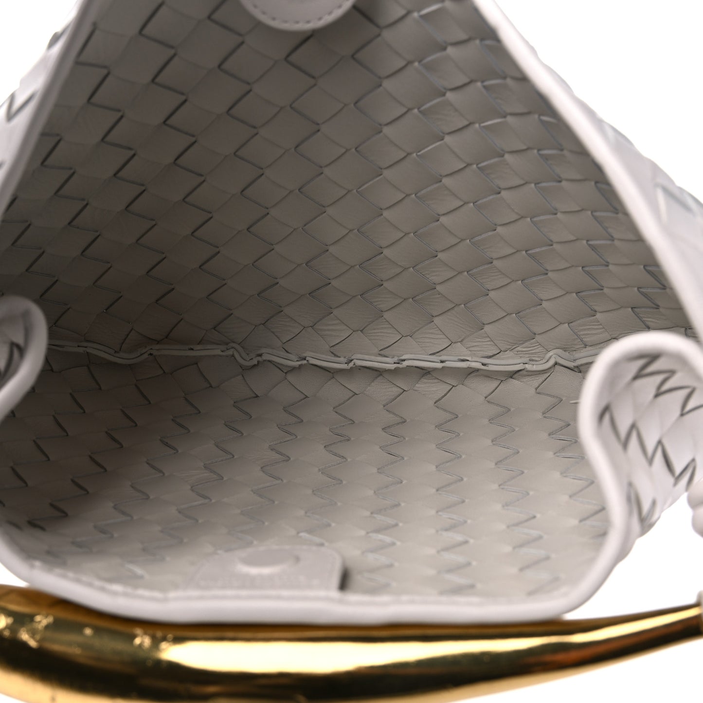Nappa Intrecciato Sardine Bag Chalk
