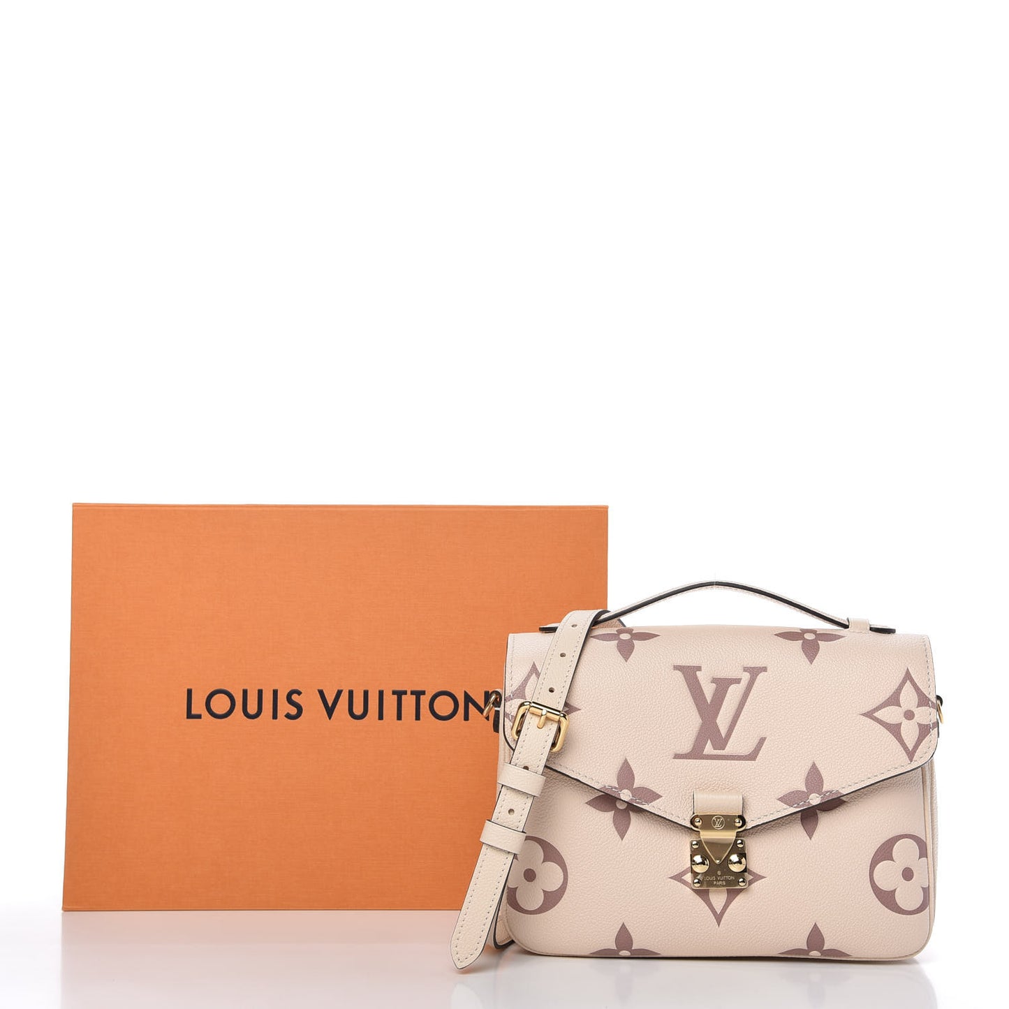 Empreinte Monogram Giant Pochette Metis Creme Bois De Rose