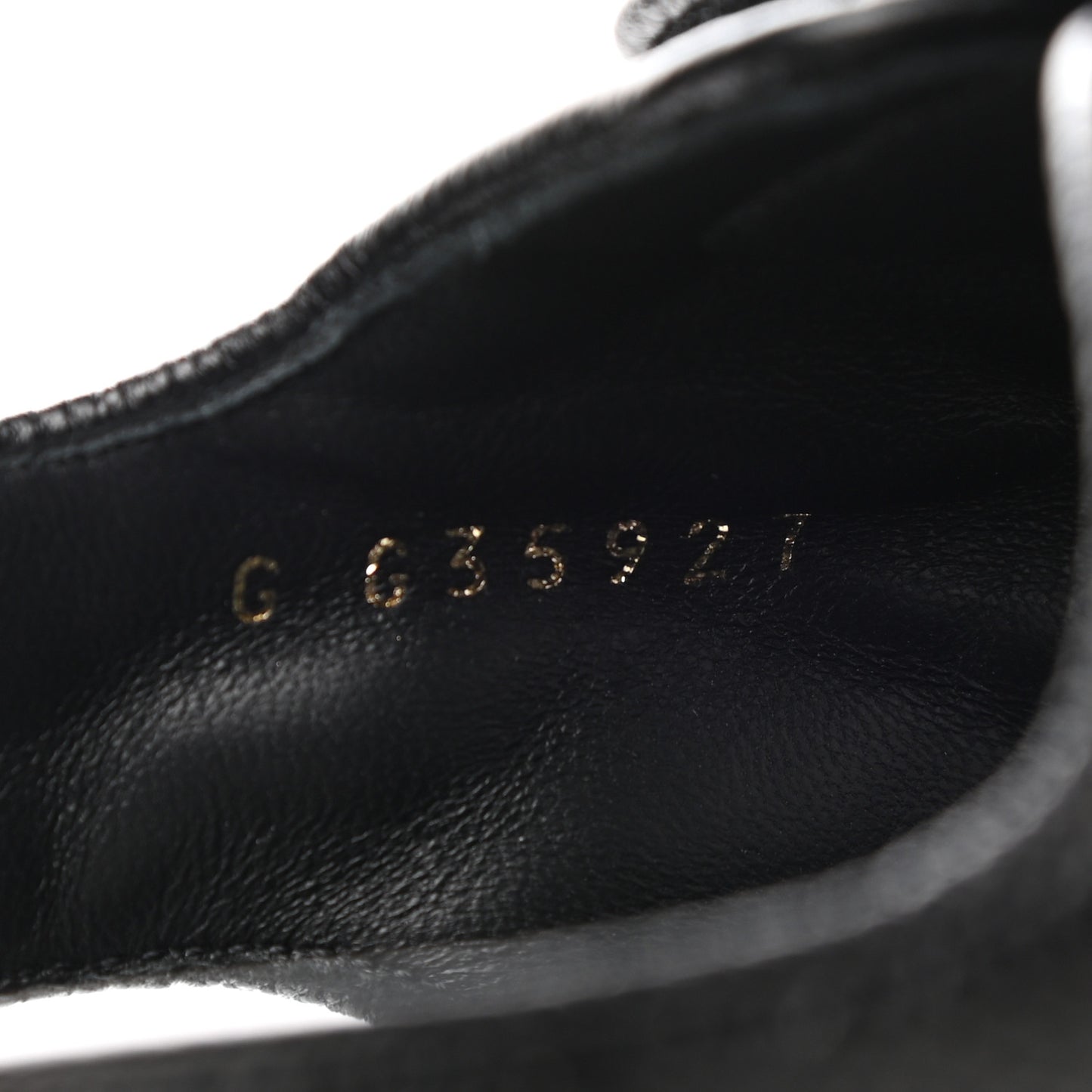 Grained Calfskin Velcro Dad Sandals 37 Black