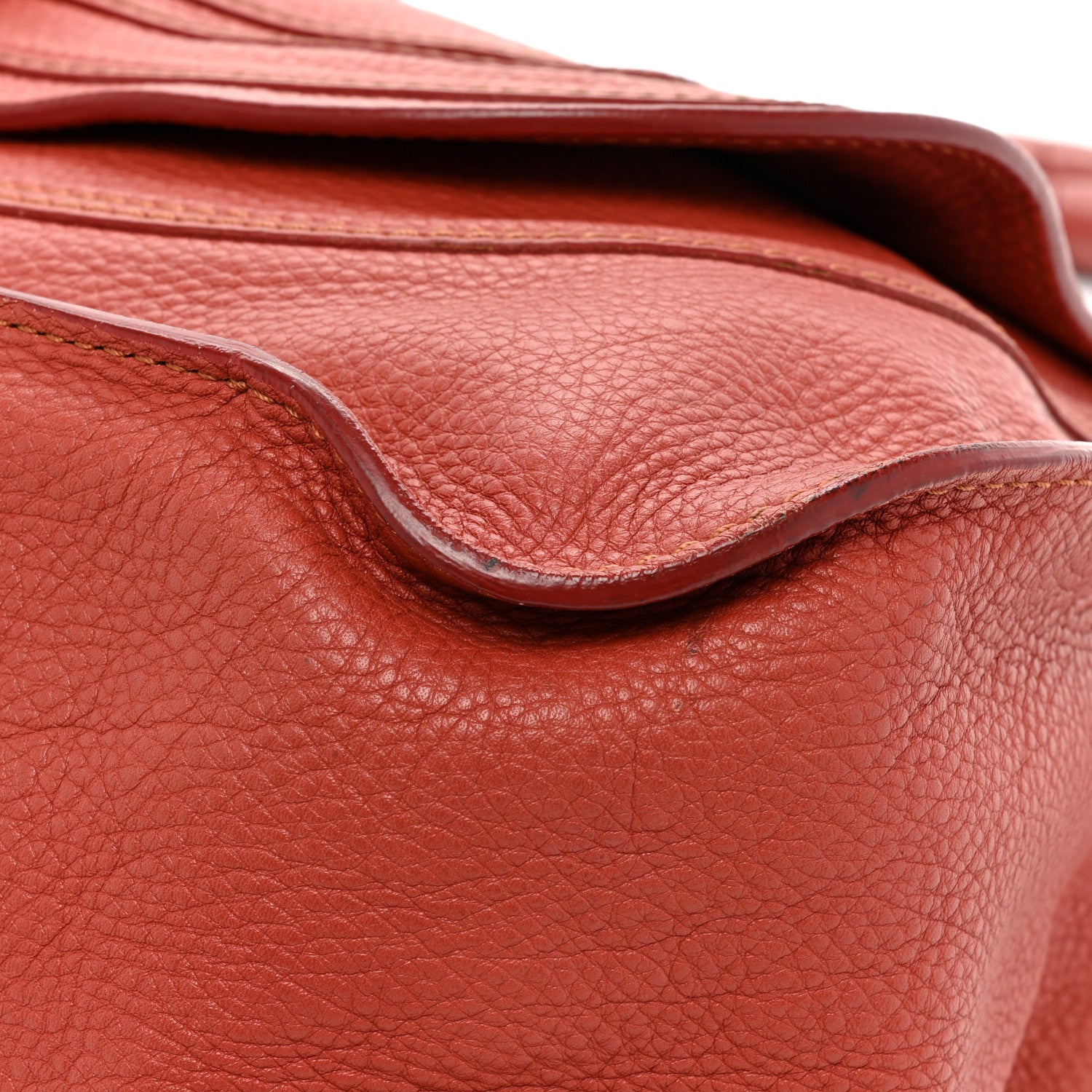 Chloe Calfskin Large Marcie Satchel Maple Leaf 13 of 15