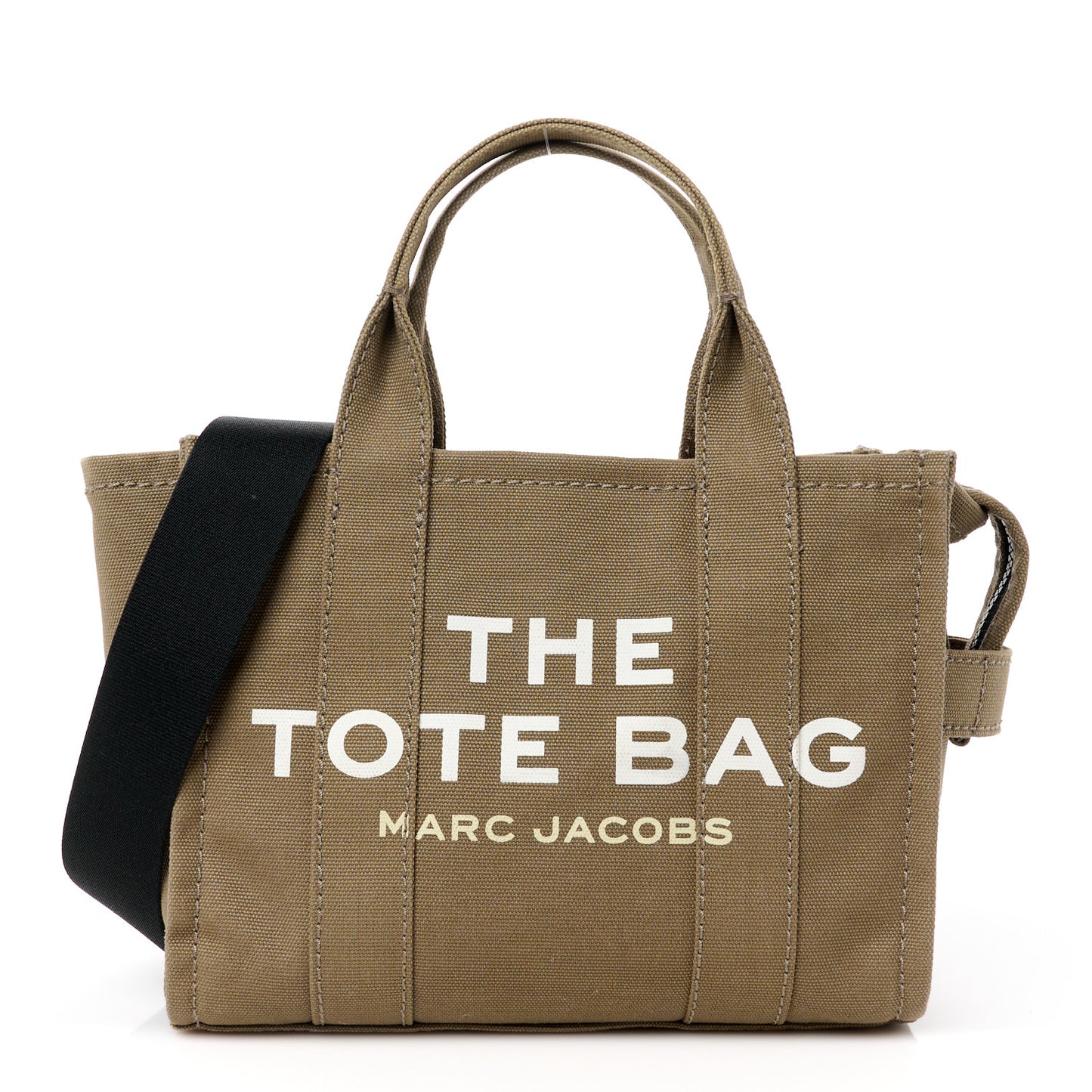 Cotton Canvas Small The Traveler Tote Bag Slate Green