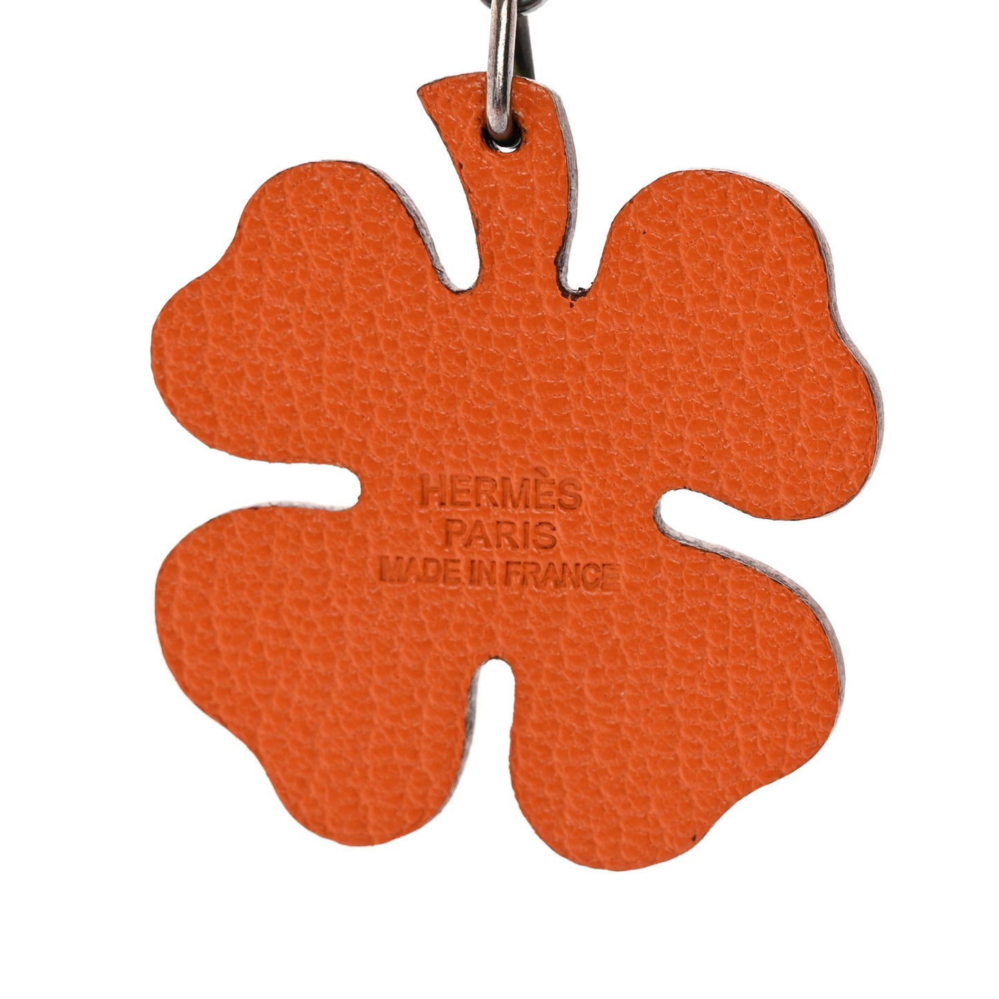 Chévre Mysore Lucky Clover Key Chain Bag Charm Vert Anis