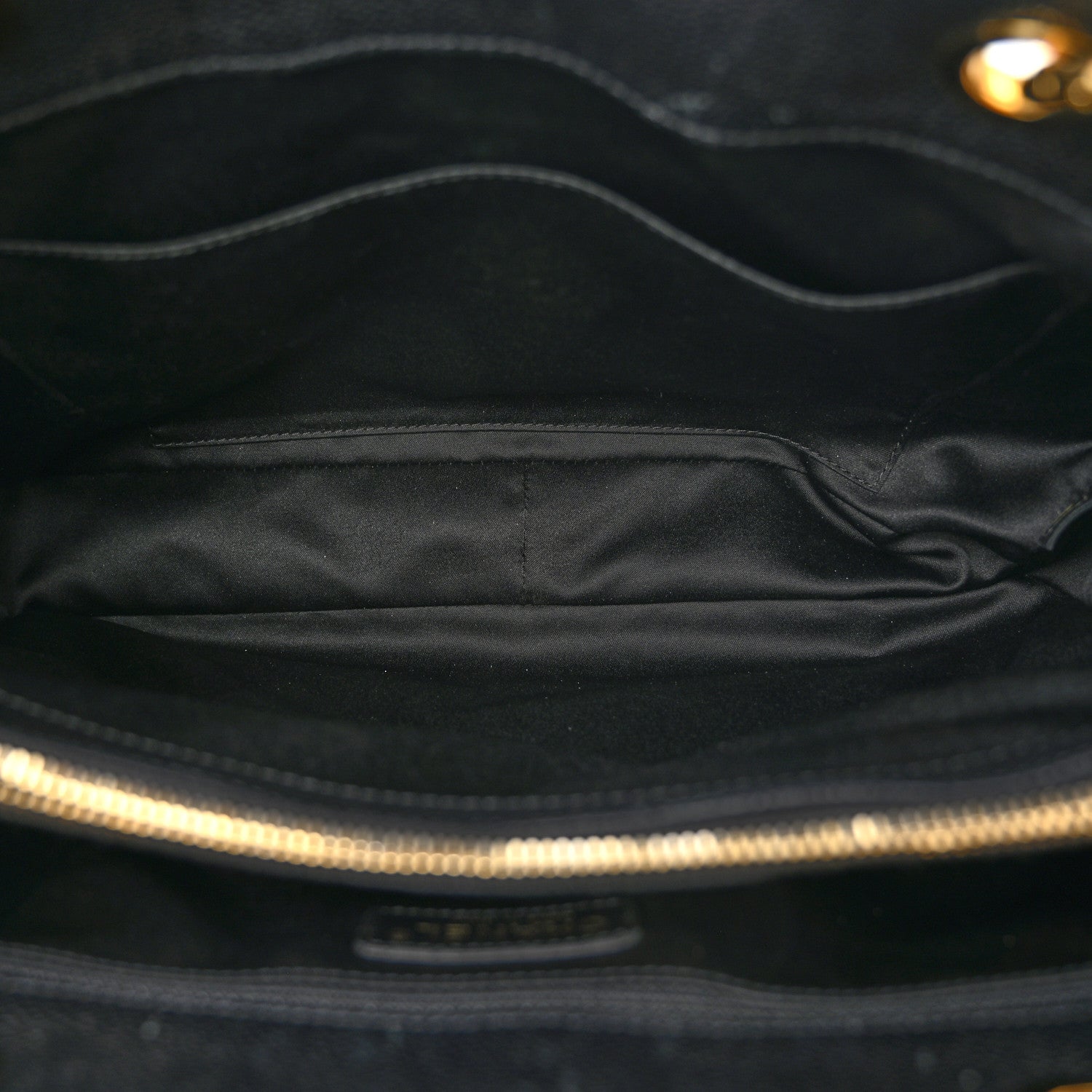 Chanel Caviar Quilted Grand Shopping Tote GST Black 5 of 11