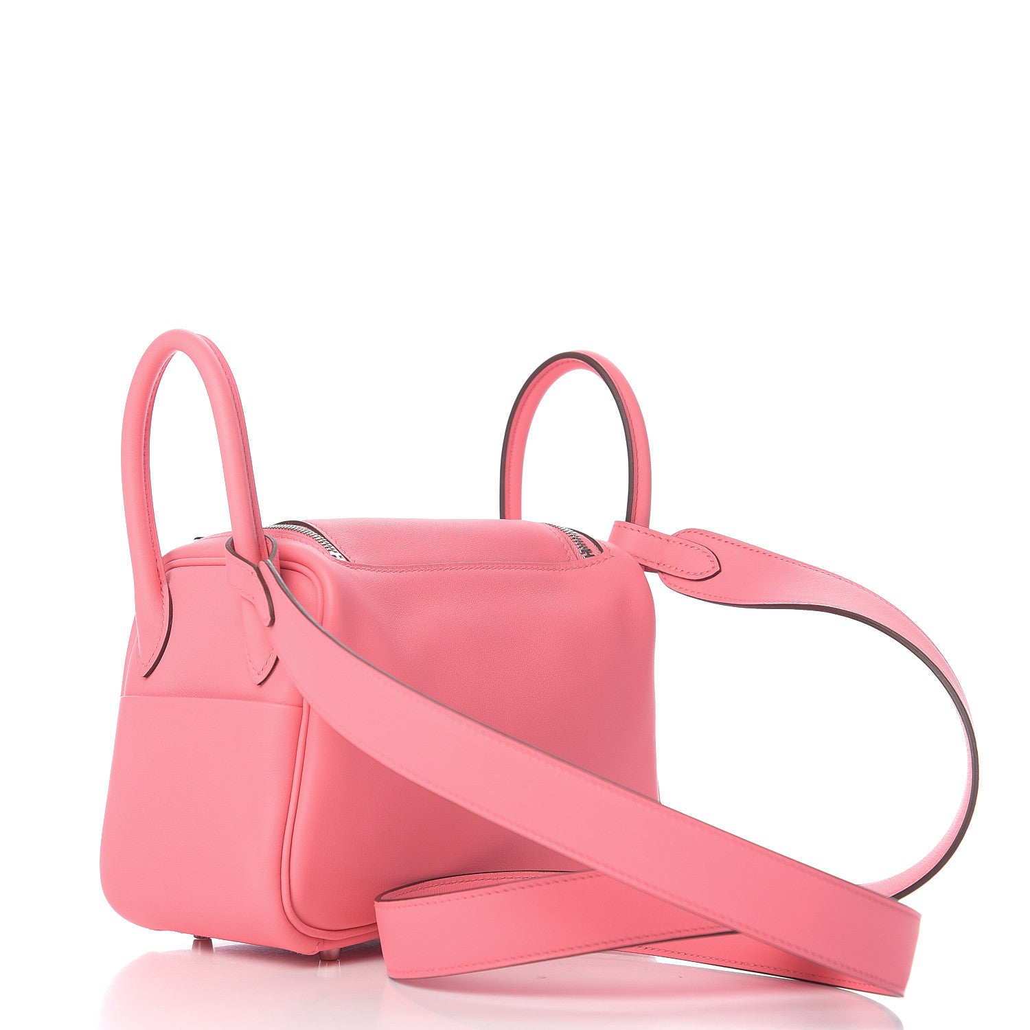 Hermes Swift Mini Lindy 20 Rose Ete 2 of 9