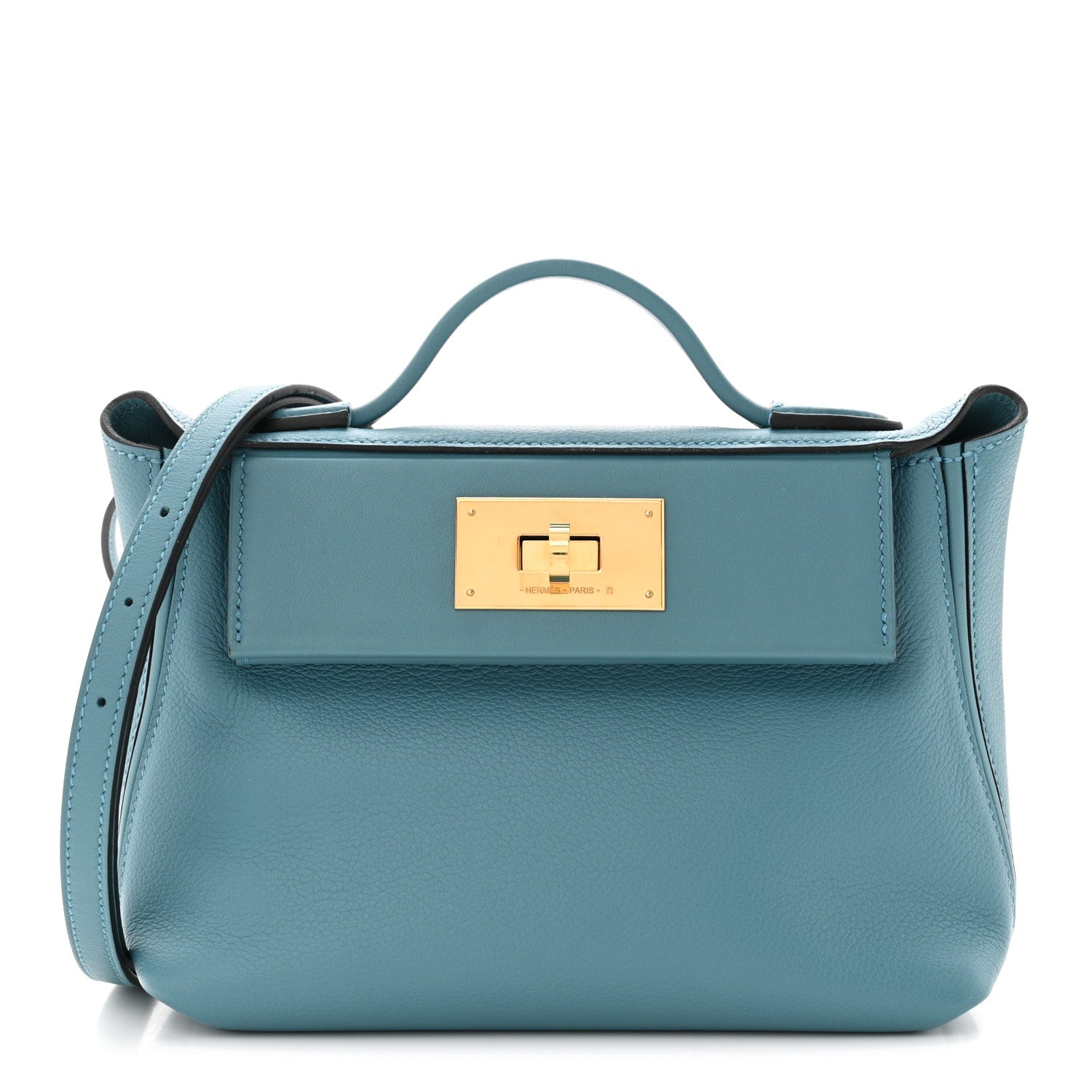 Hermes Evercolor Swift 24/24 21 New Blue Jean 1 of 10