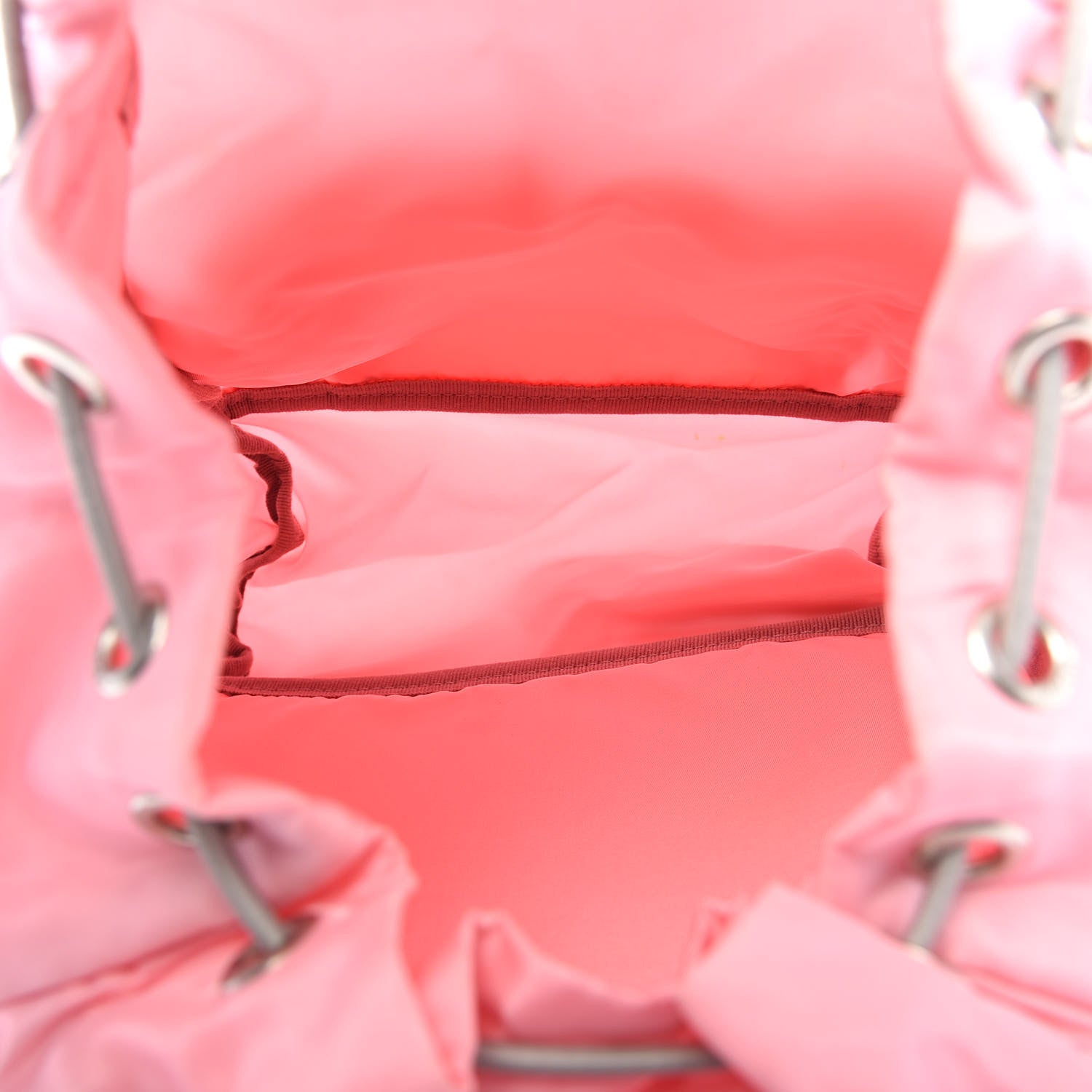 Prada Nylon Vela Double Buckle Backpack Pink 4 of 11