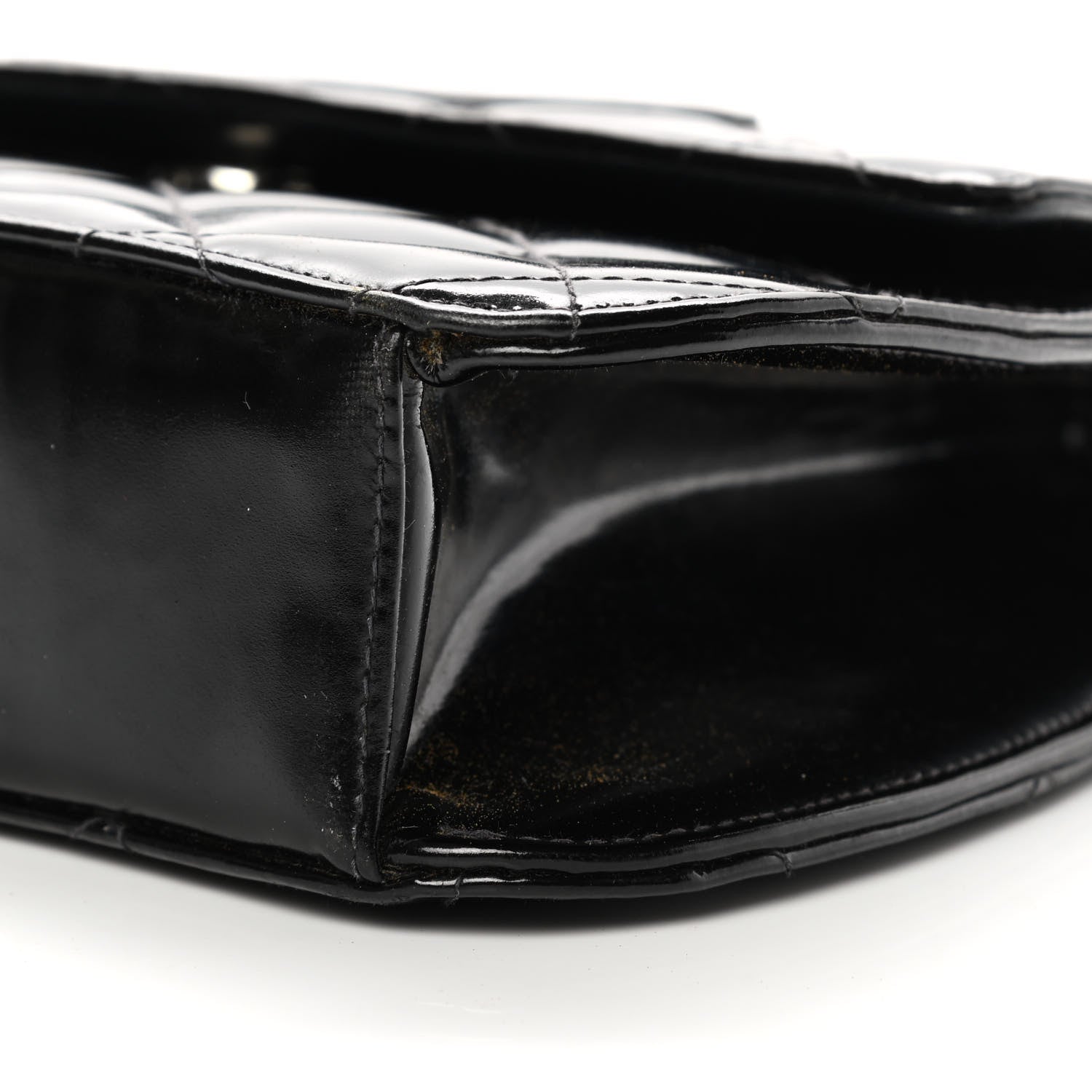 Chanel Glazed Calfskin Quilted Coco ID Chain Bag Black 11 of 15