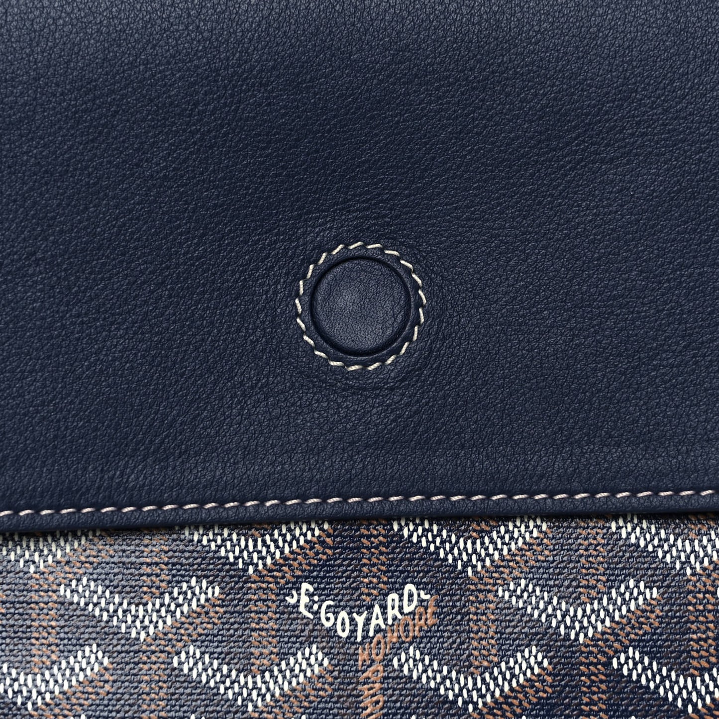 Goyardine Rouette PM Blue Marine