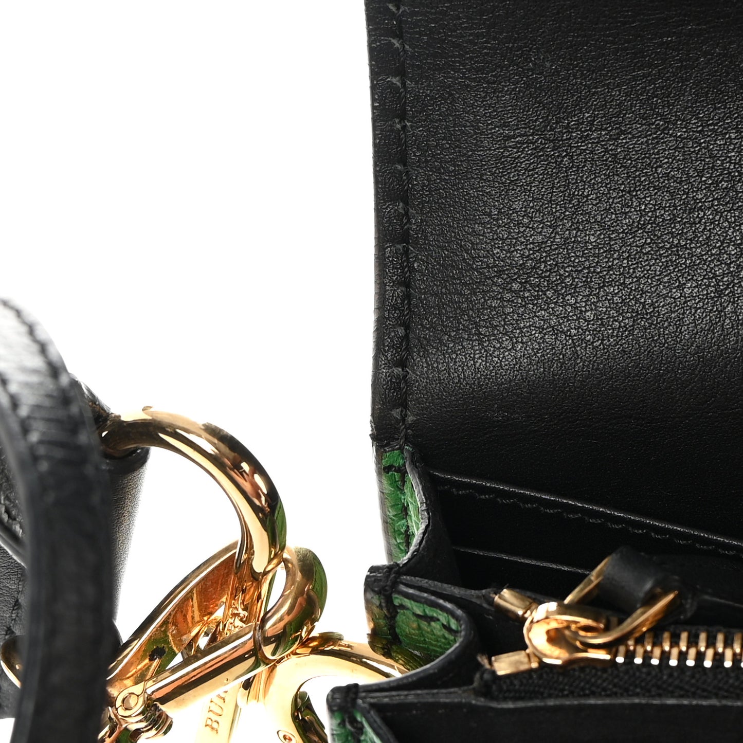 Suede Watersnake Print Small Madison Buckle Bag Multicolor