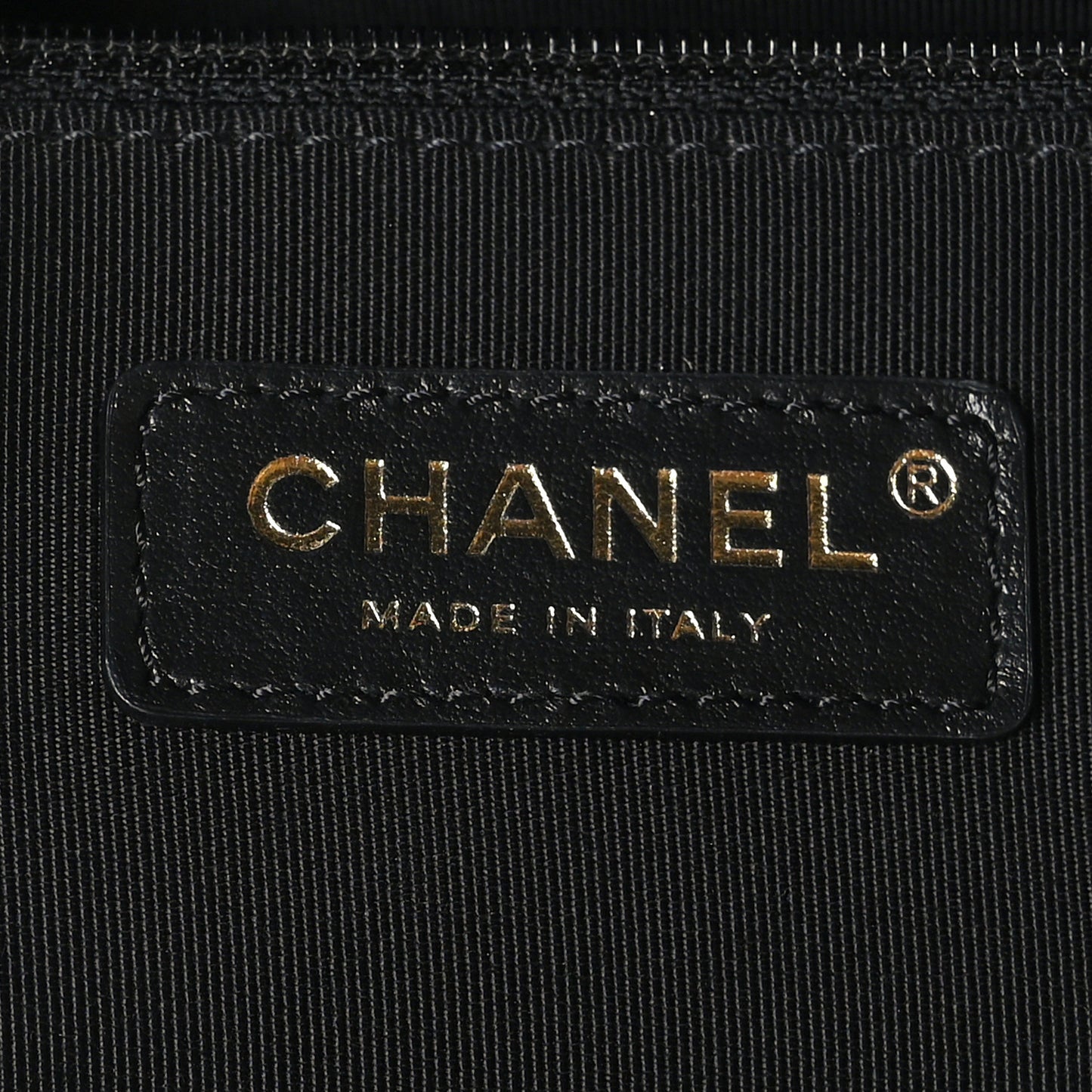 Aged Calfskin Small Charms Deauville Tote Black