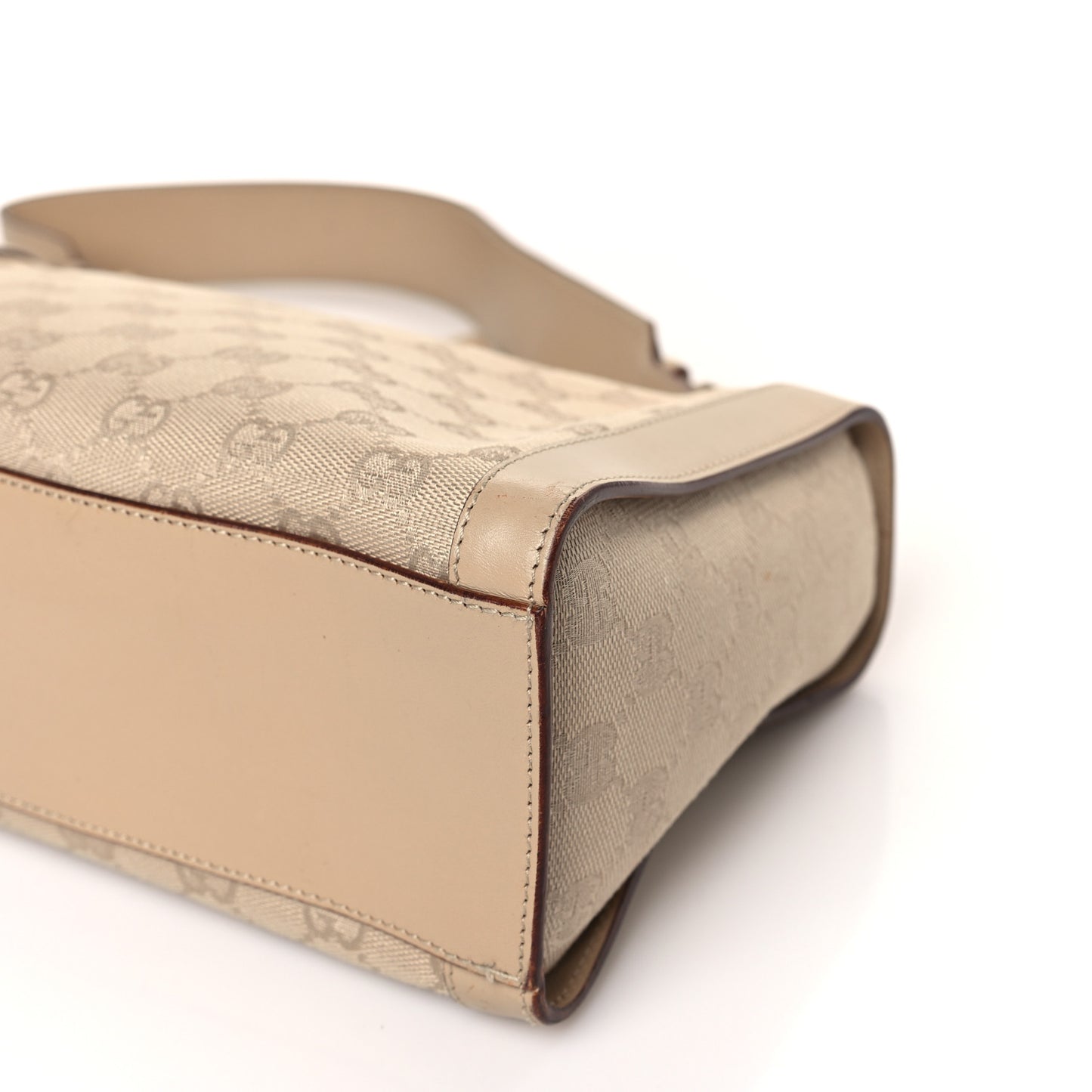 Monogram Shoulder Bag Beige