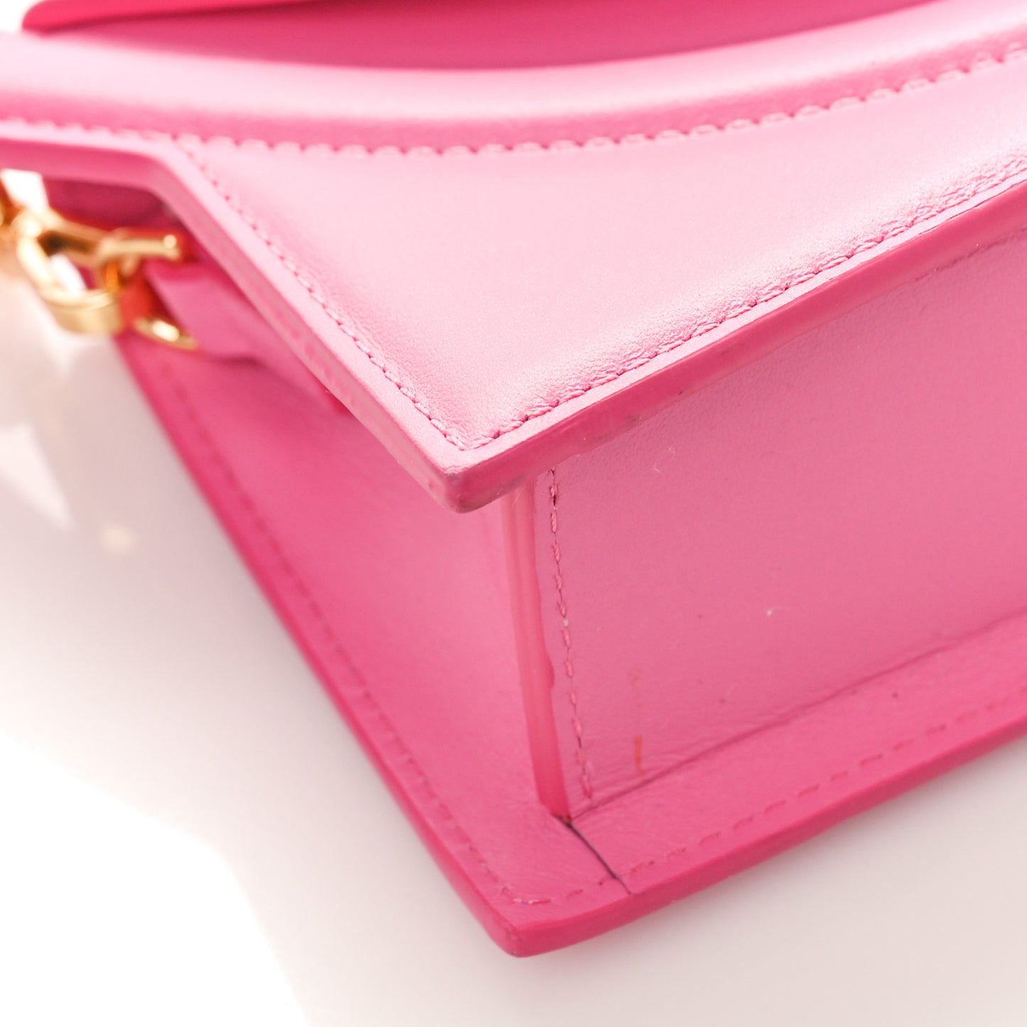 Smooth Calfskin Le Sac Rond Pink