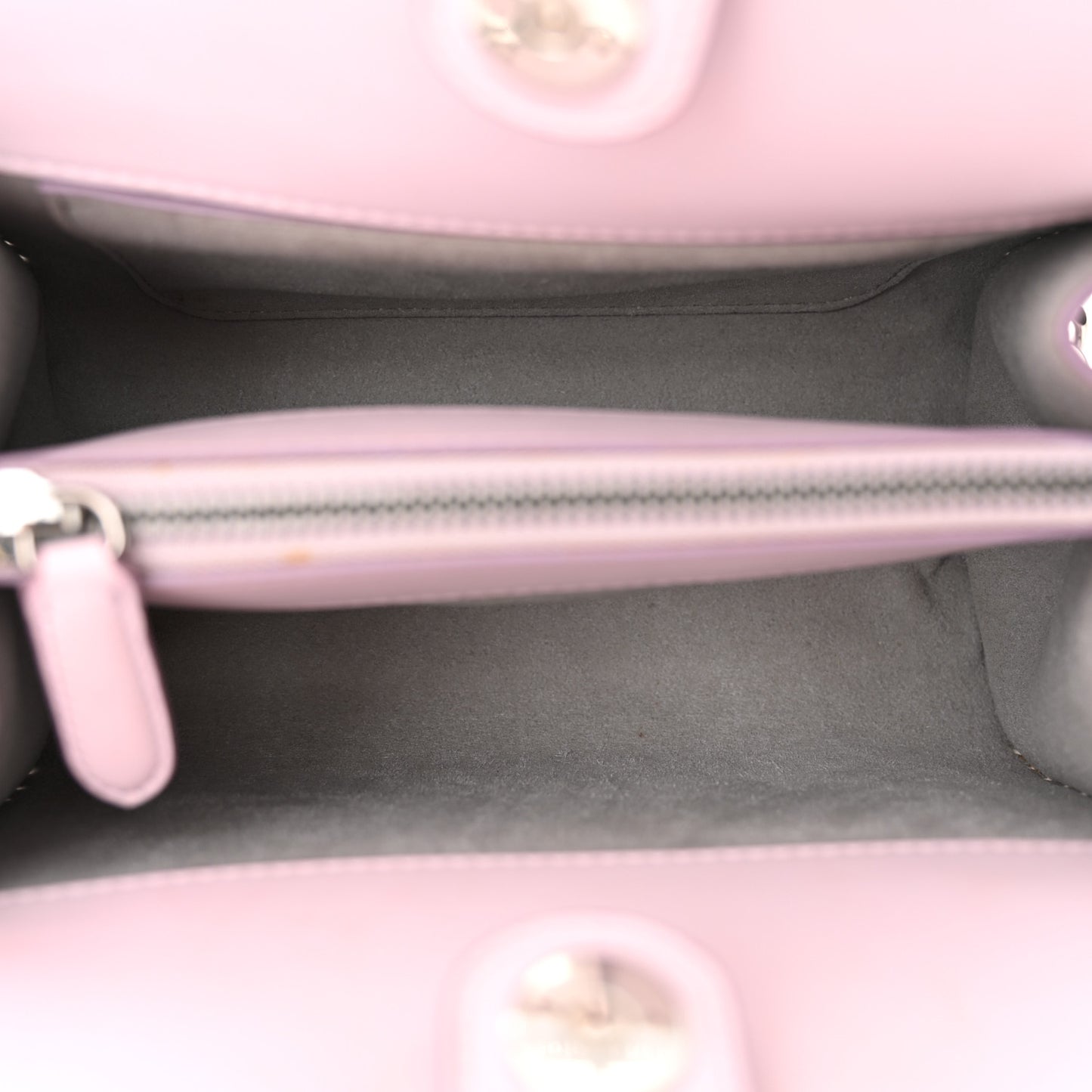 Eco Alter Nappa Mini Falabella Box Top Handle Bag Lilac