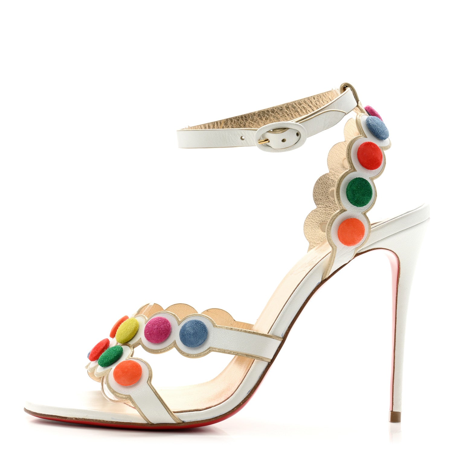 Christian Louboutin Calfskin Smartissima 100 Pumps 38.5 Multicolor 1 of 10