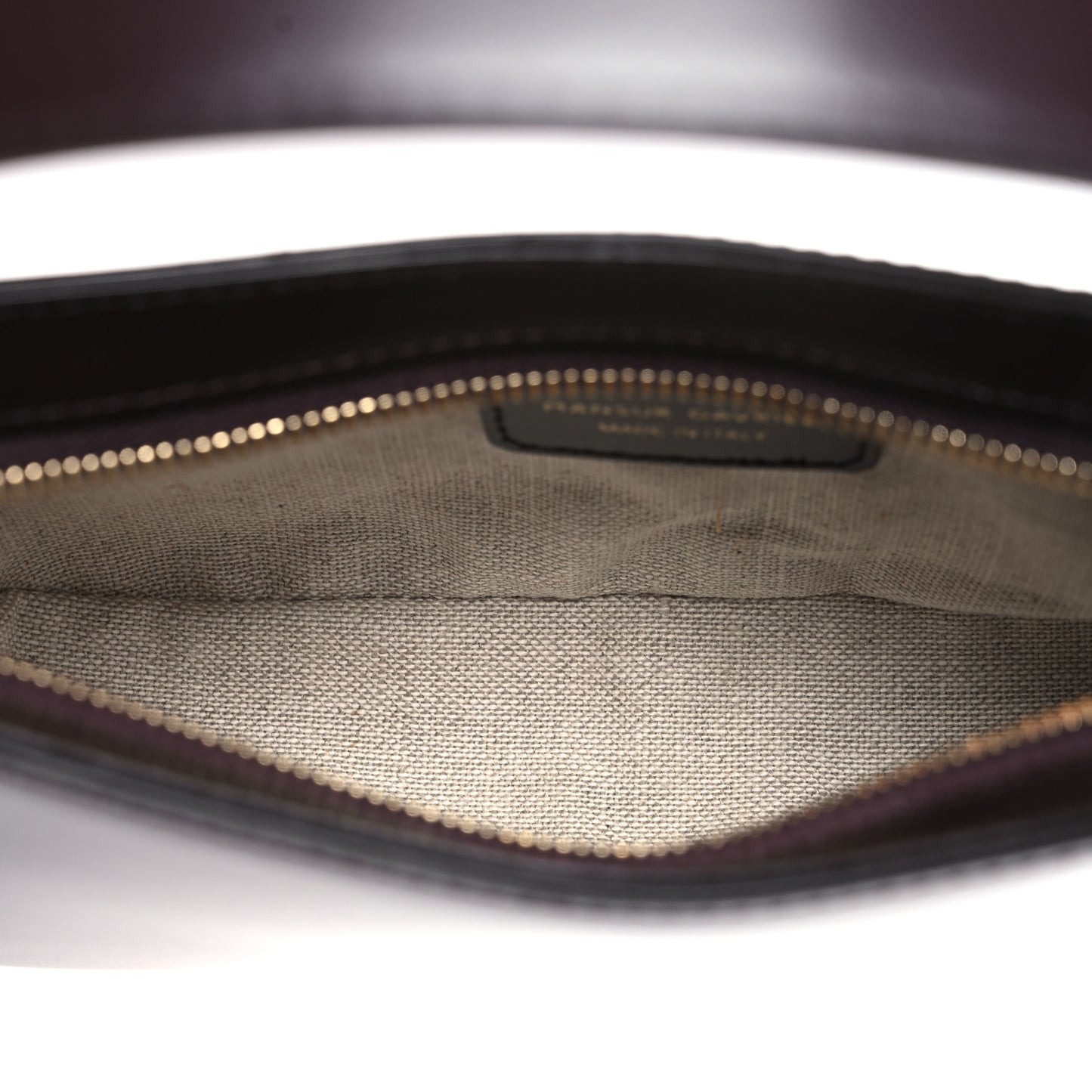 Calfskin Bonbon Top Handle Bag Aubergine